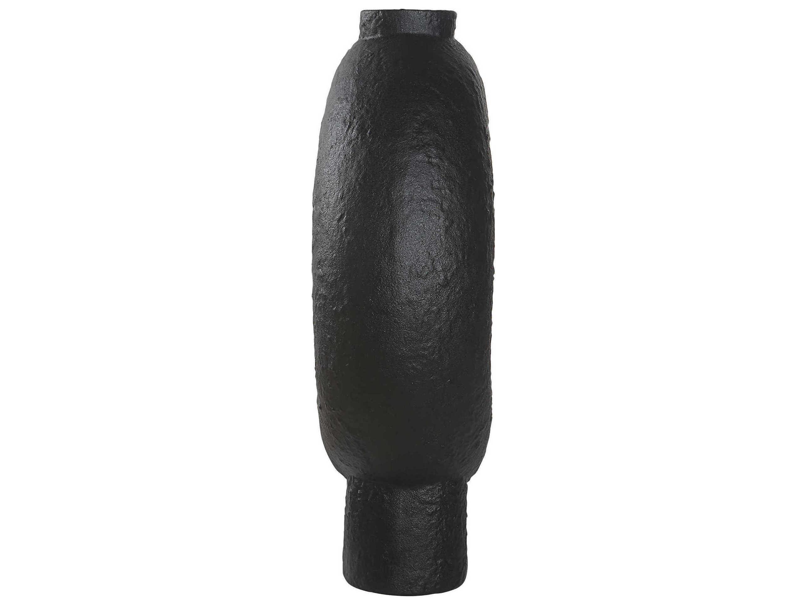 Renwil Ezra Matte Black Vase