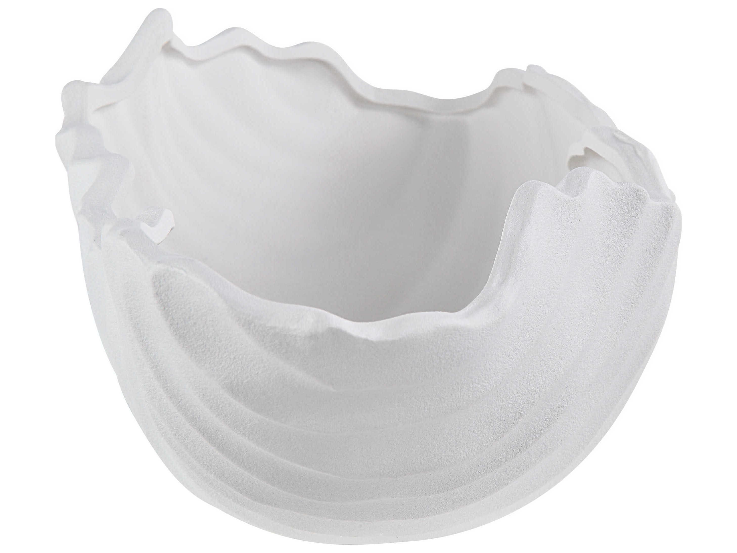Renwil Darius Matte White Decorative Bowl