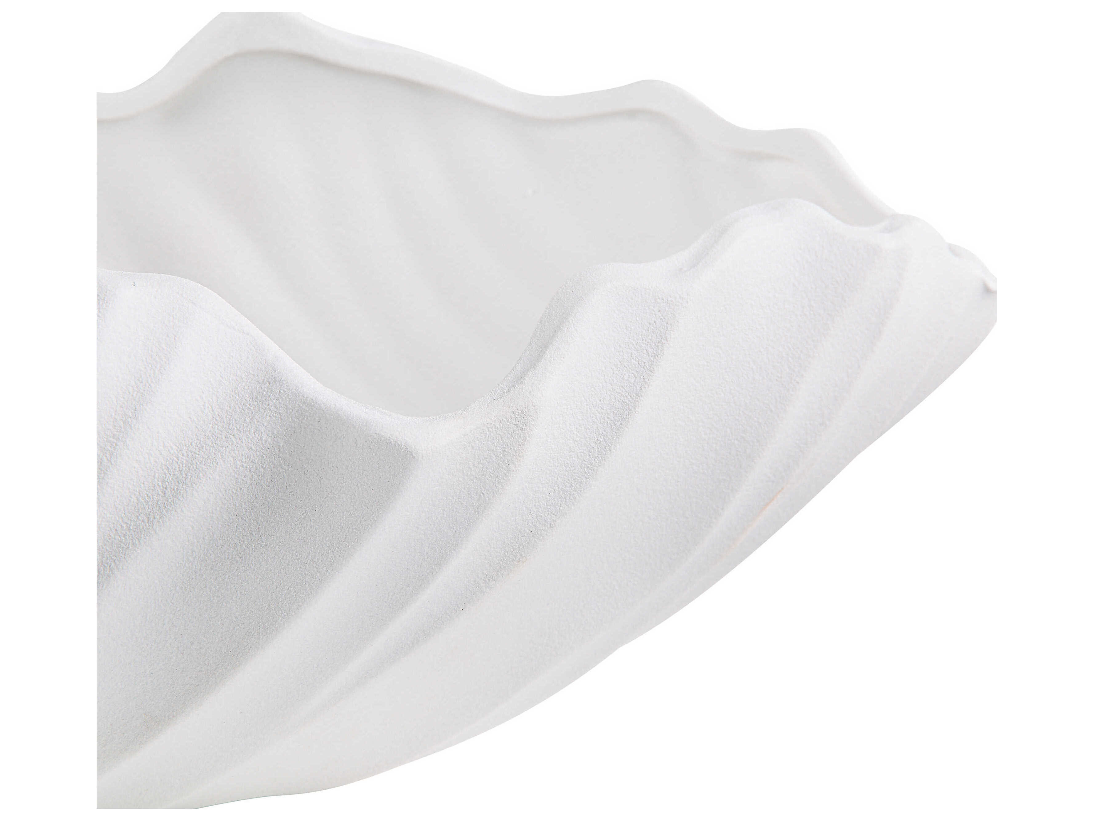 Renwil Darius Matte White Decorative Bowl