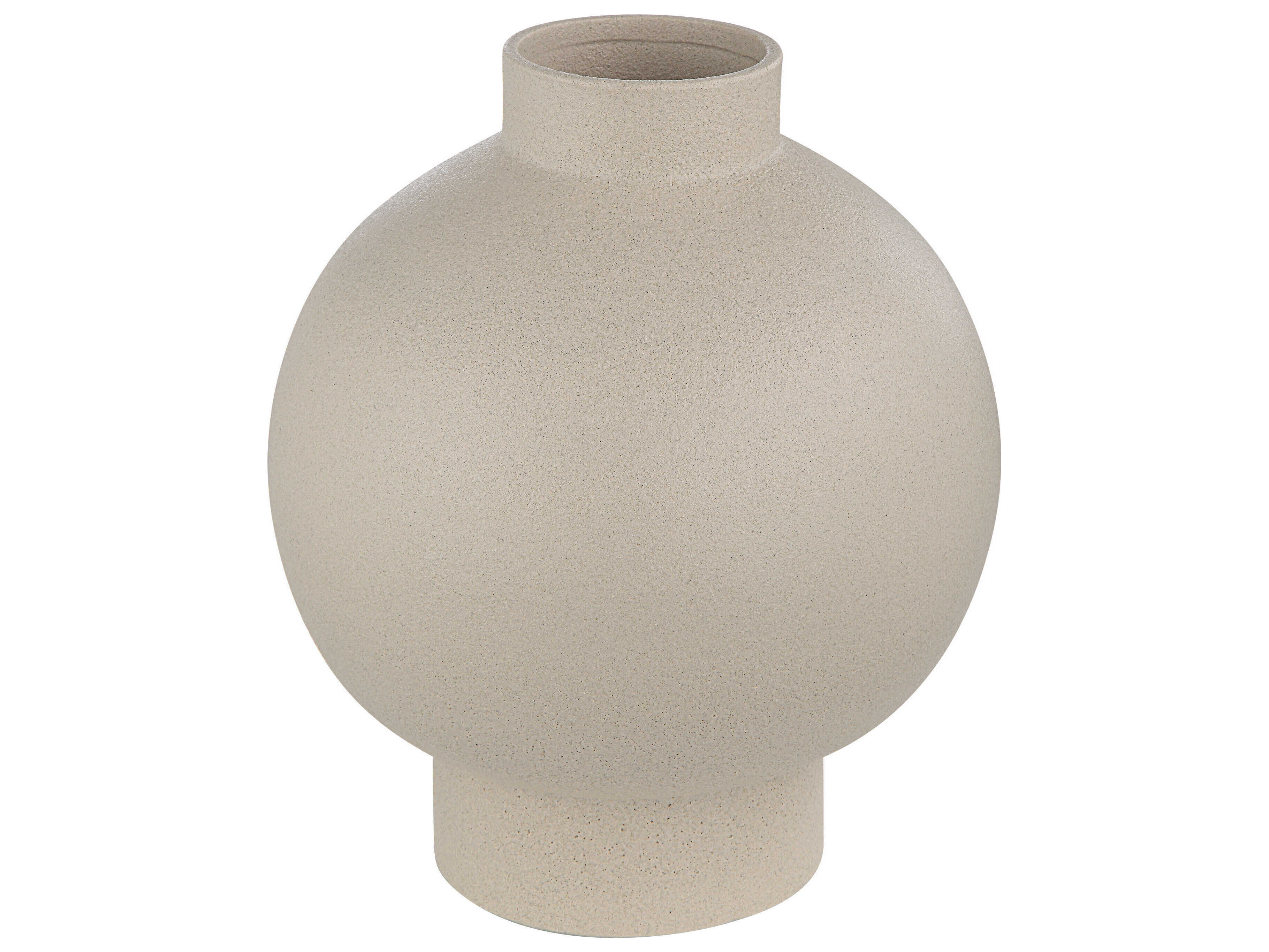 Renwil Lamoureux Textured Matte Ivory Vase