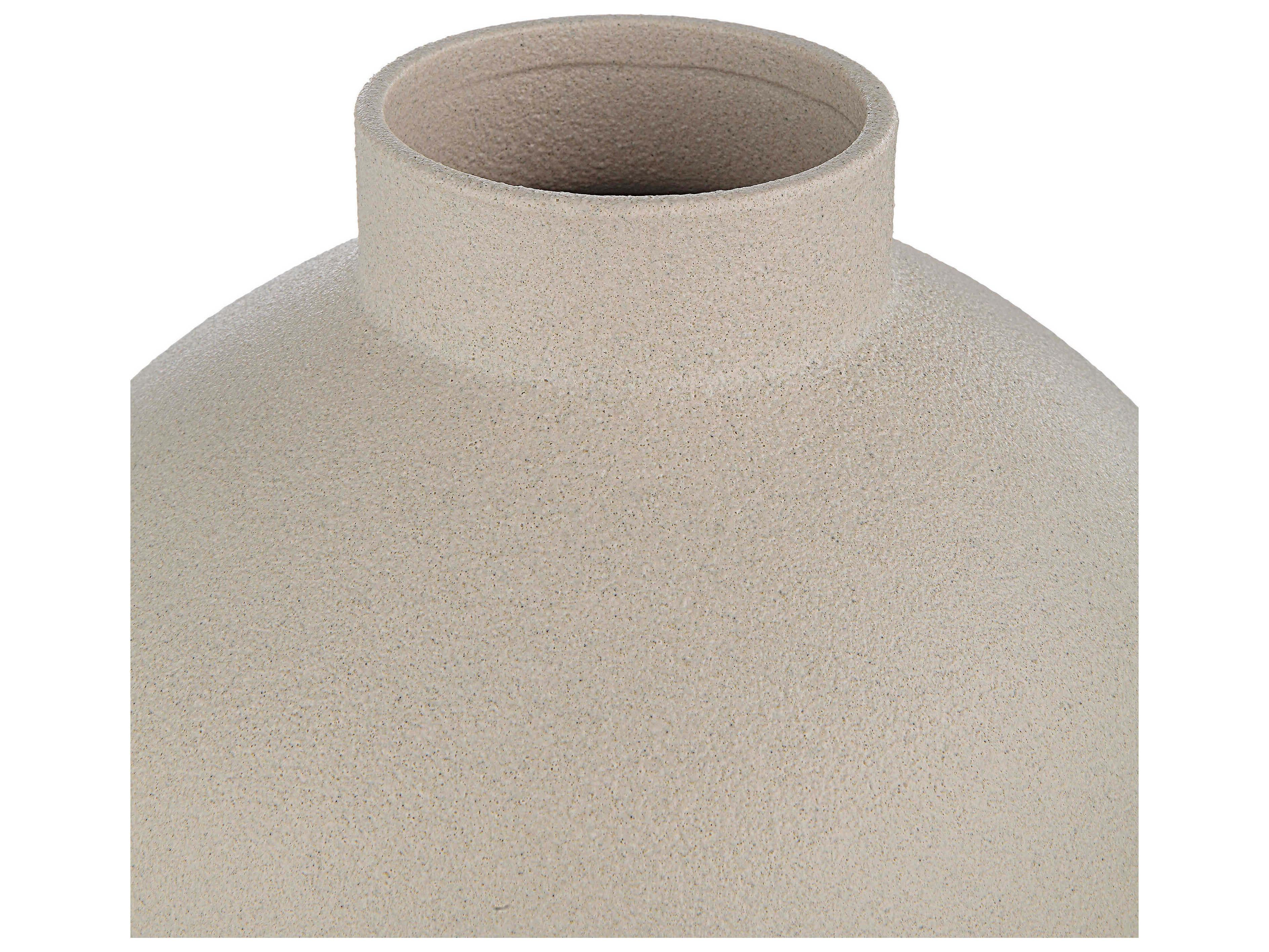Renwil Lamoureux Textured Matte Ivory Vase
