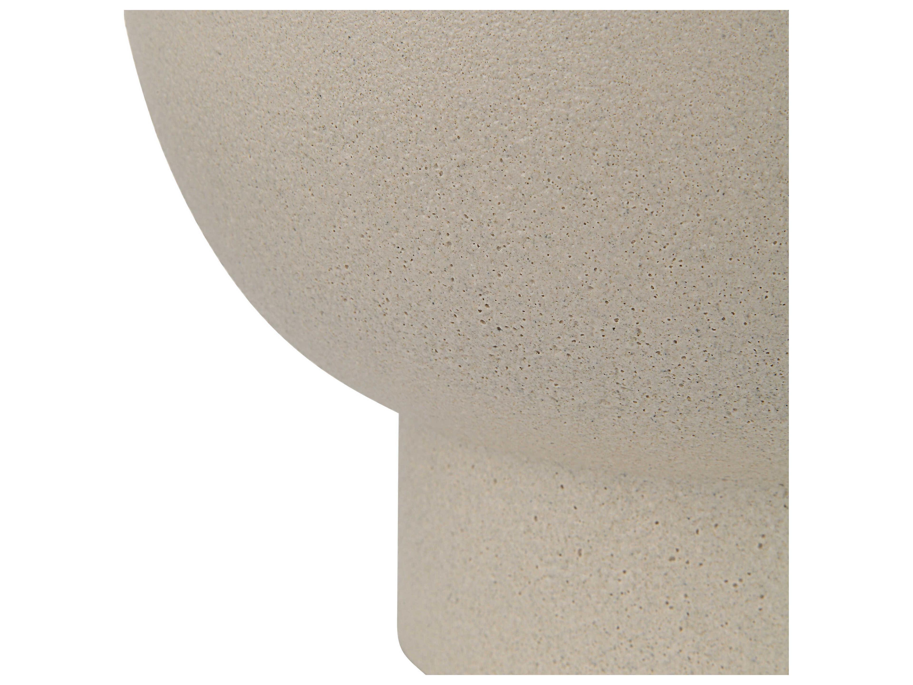 Renwil Lamoureux Textured Matte Ivory Vase