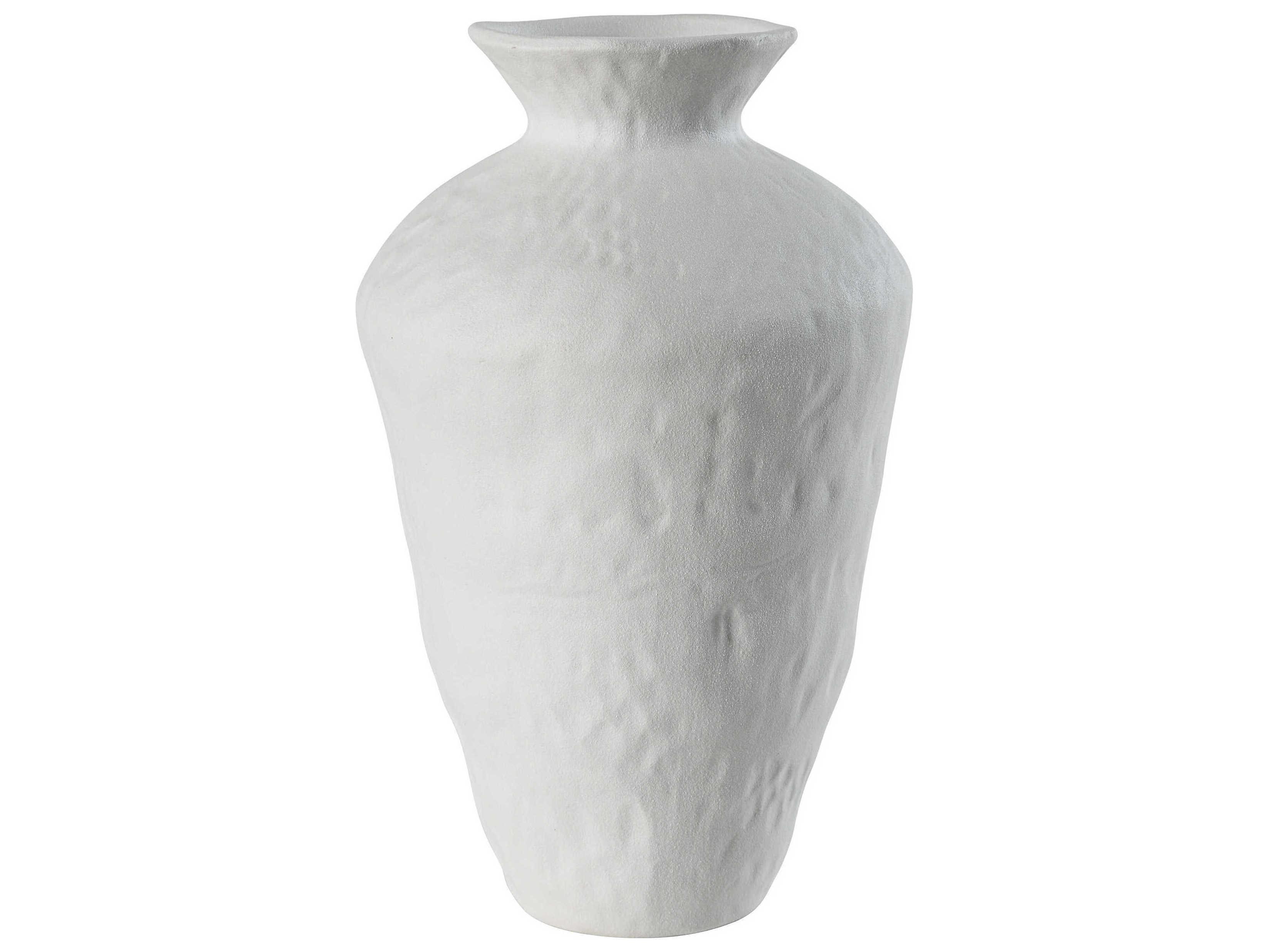 Renwil Melton Matte Off White Vase