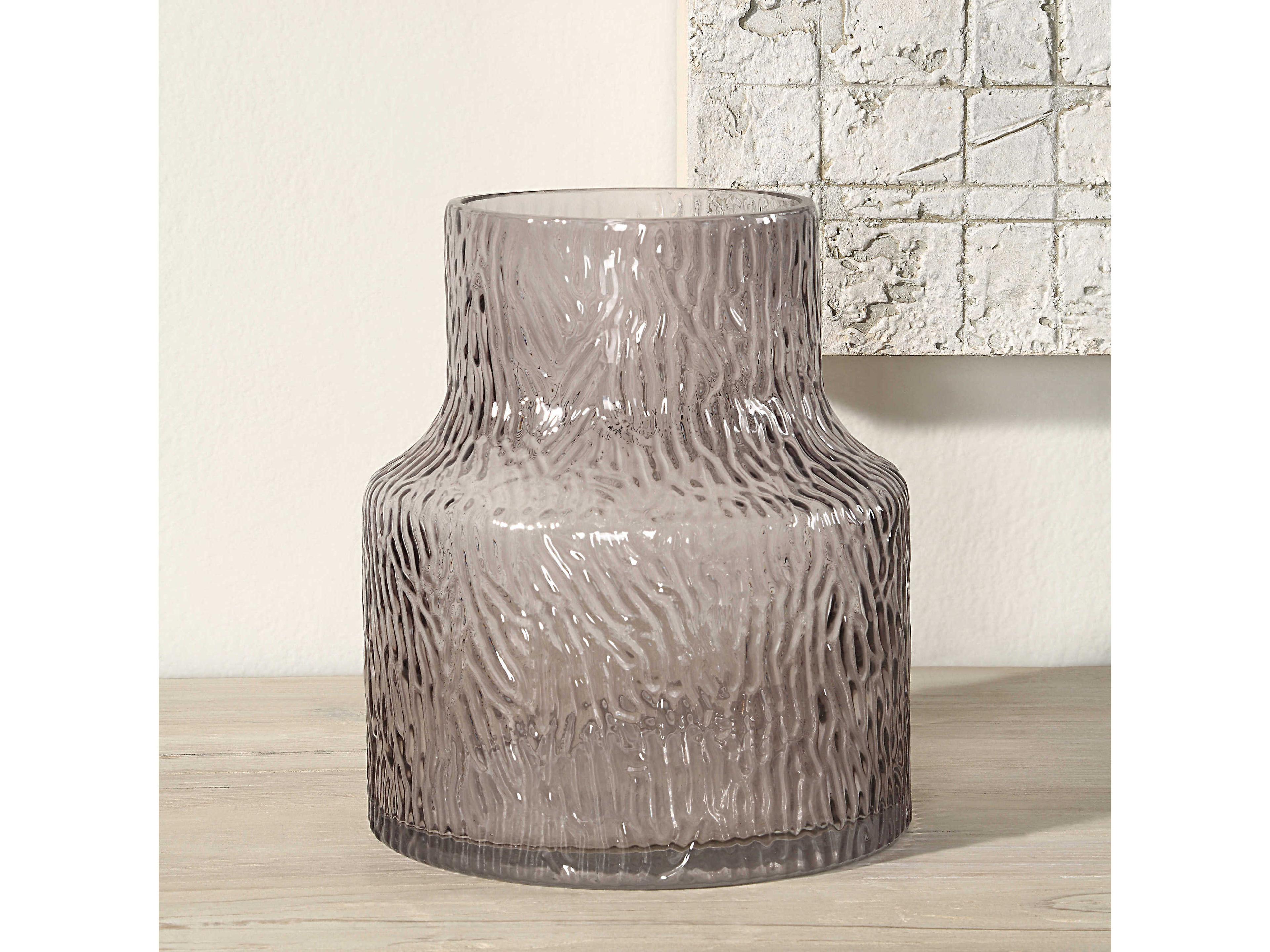 Renwil Hyacinth Grey Texture Vase
