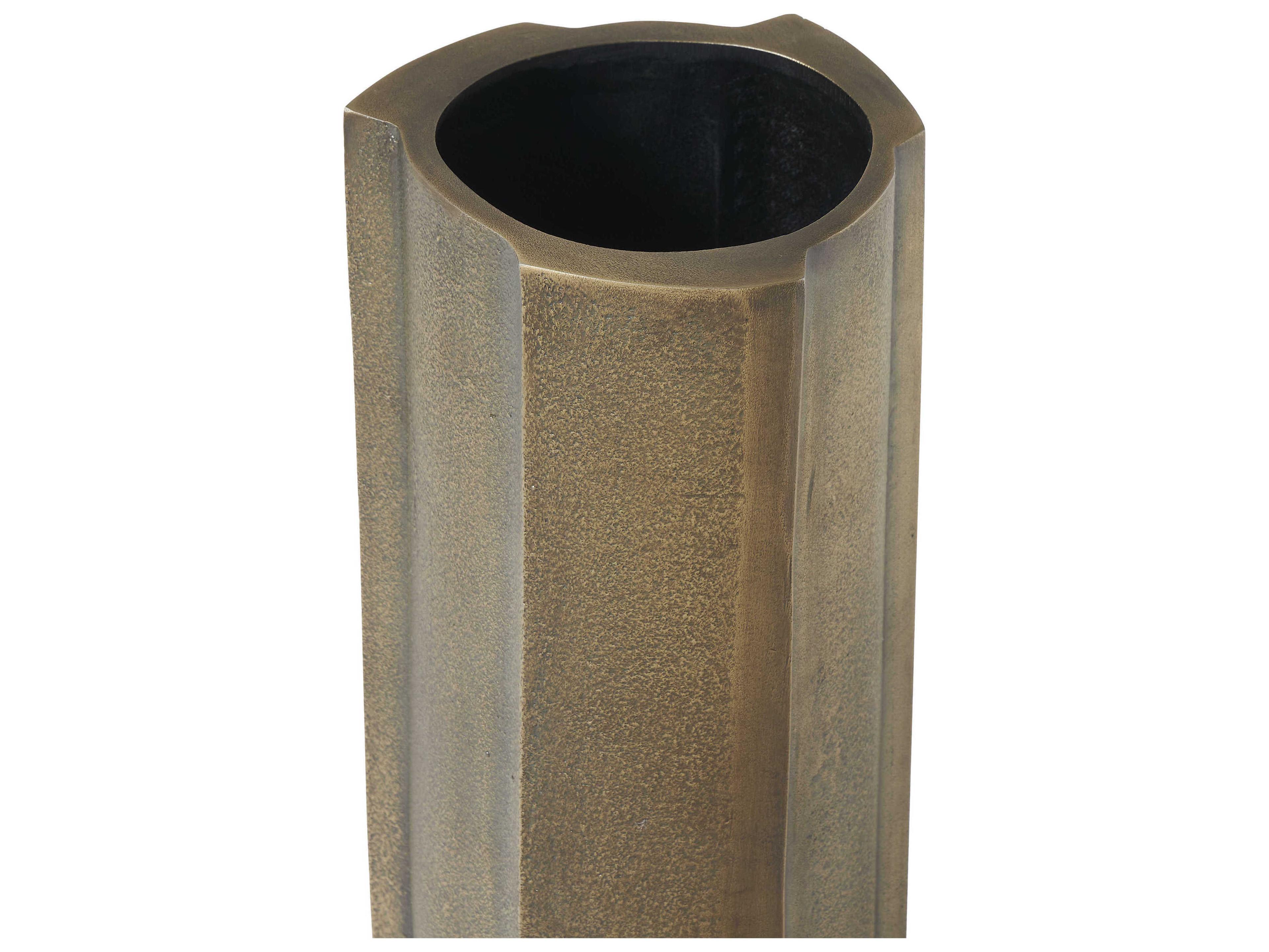 Renwil Interlude Antique Brass Vase