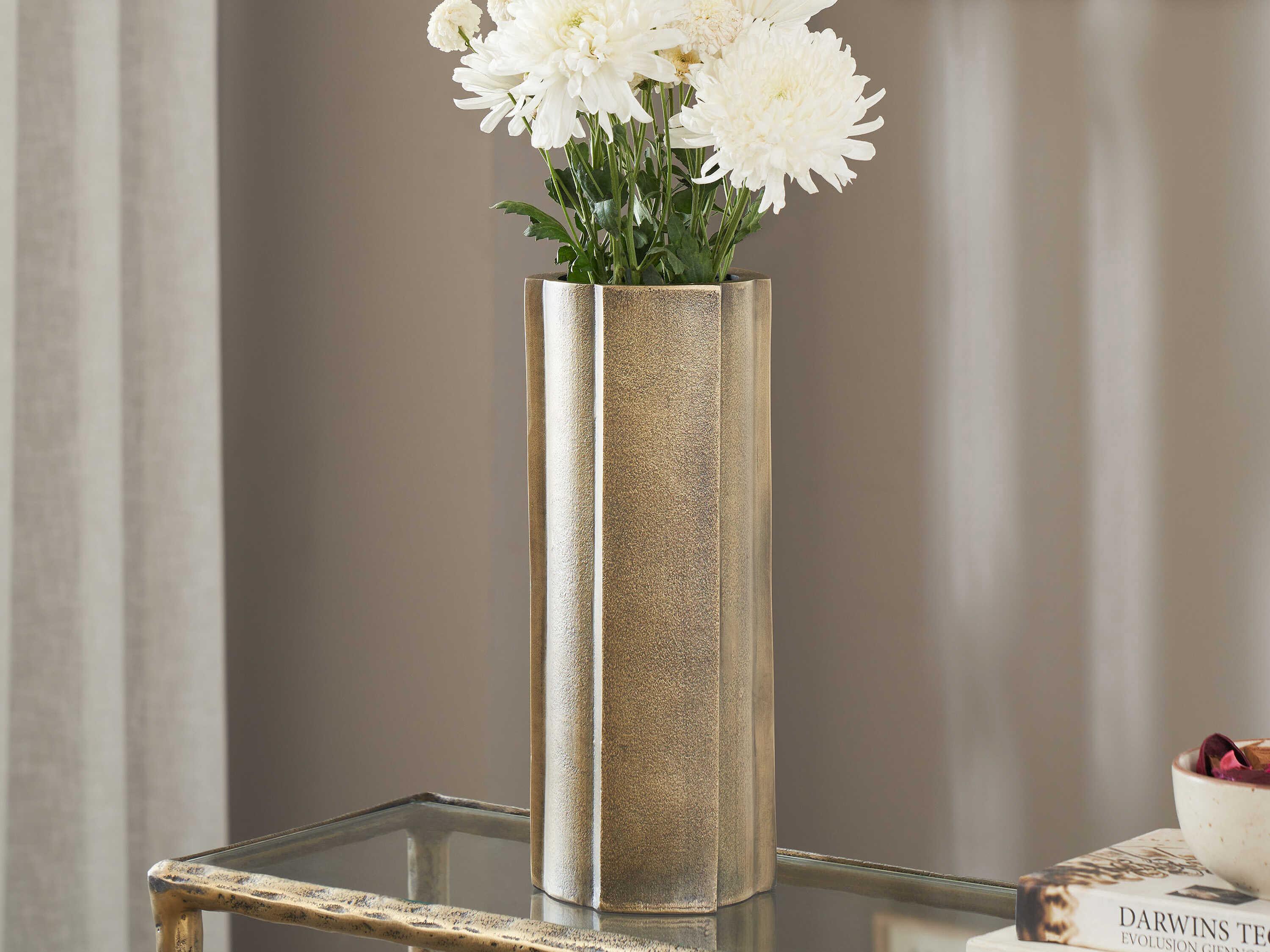 Renwil Interlude Antique Brass Vase