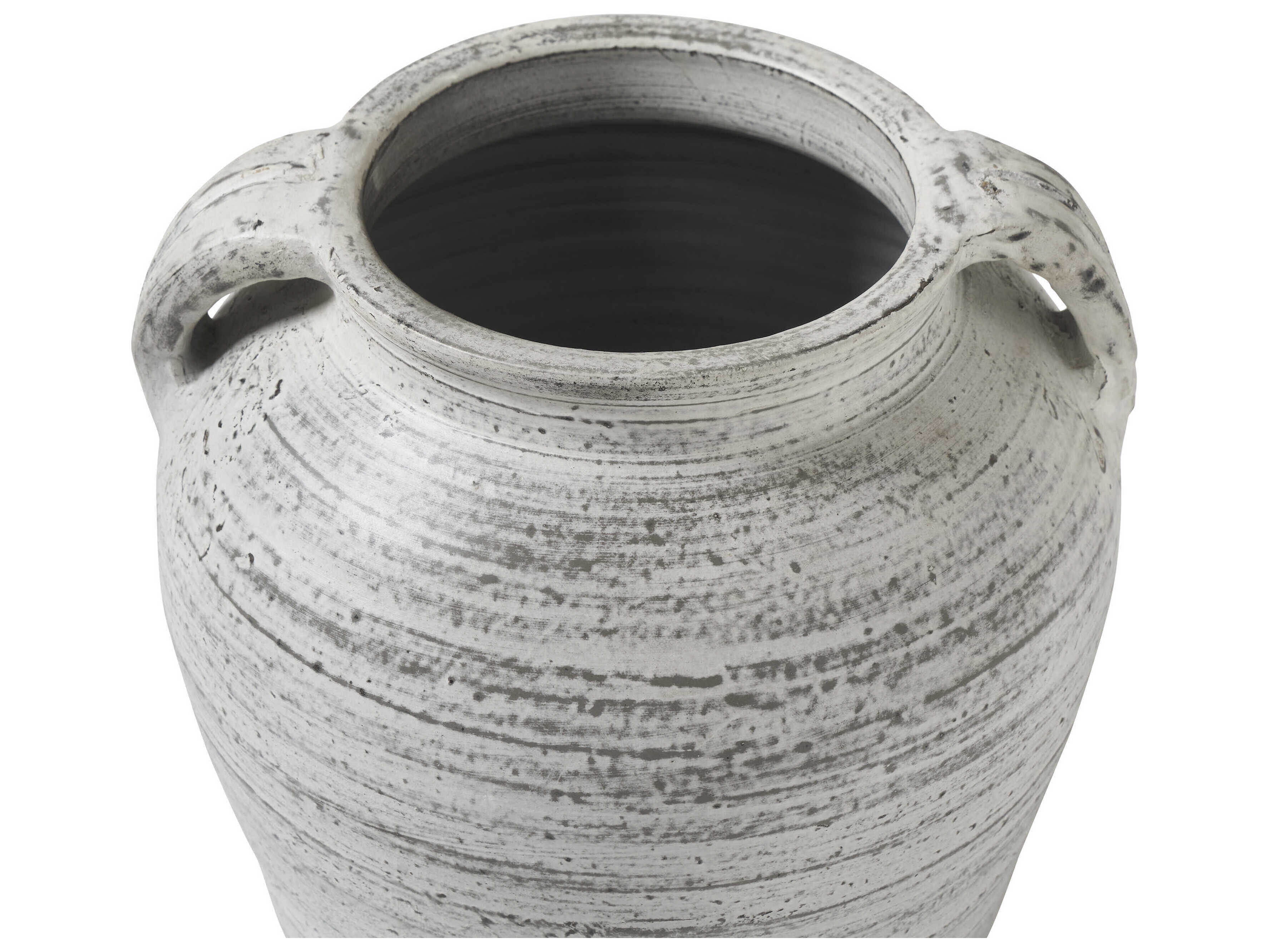 Renwil Blanco White Antique Vase