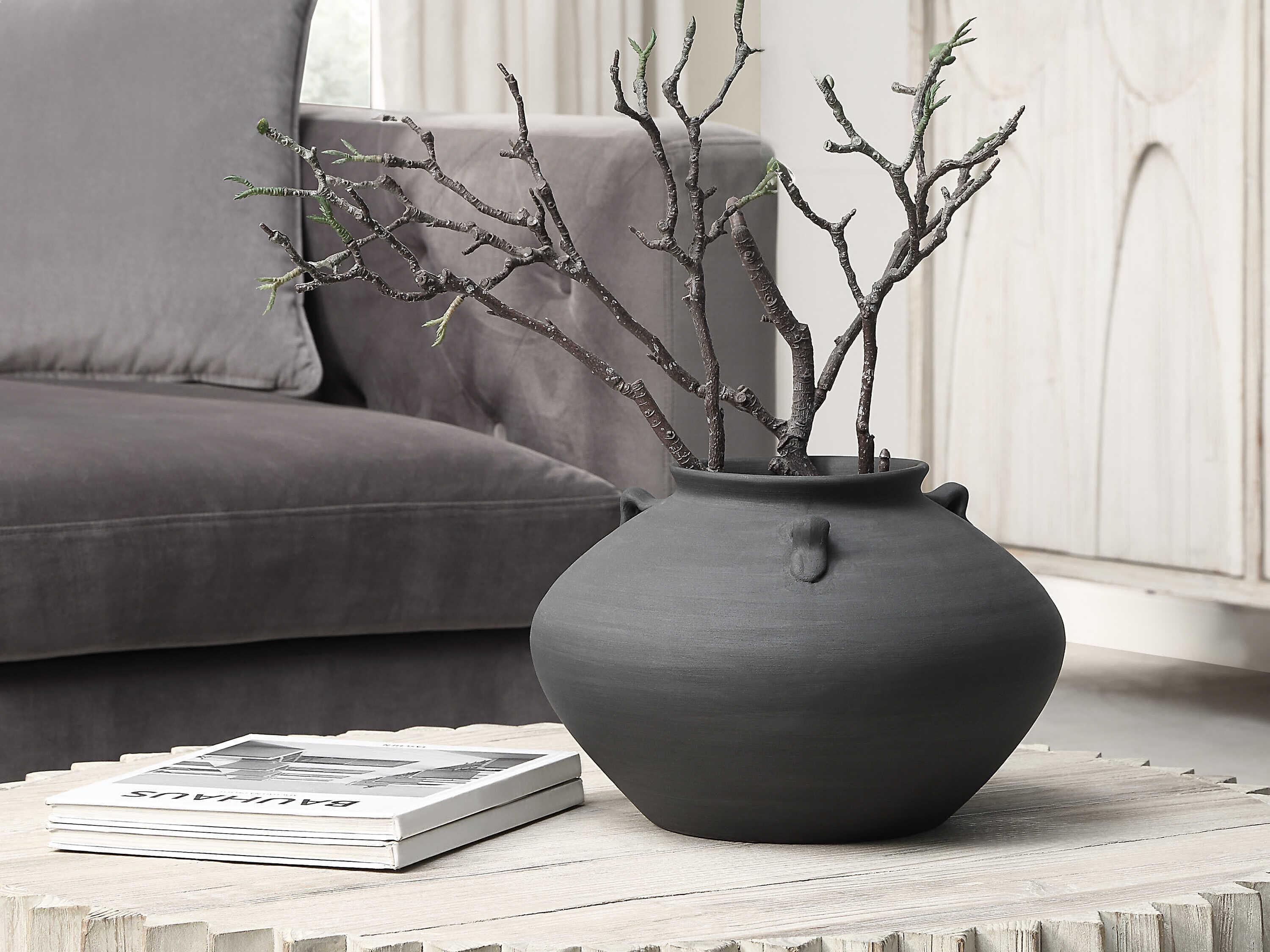 Renwil Asher Antique Black Vase