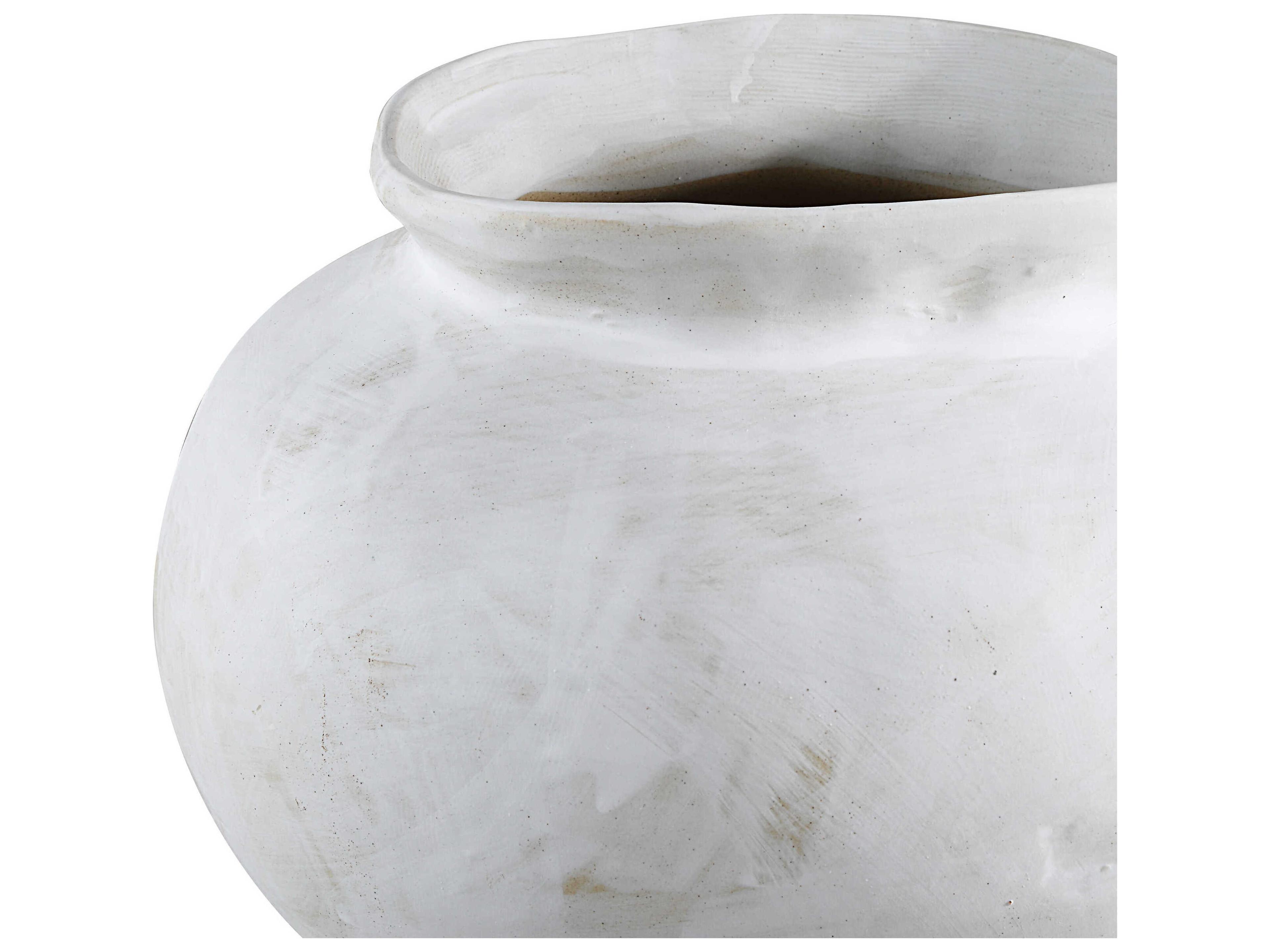 Renwil Elia Antique White Vase