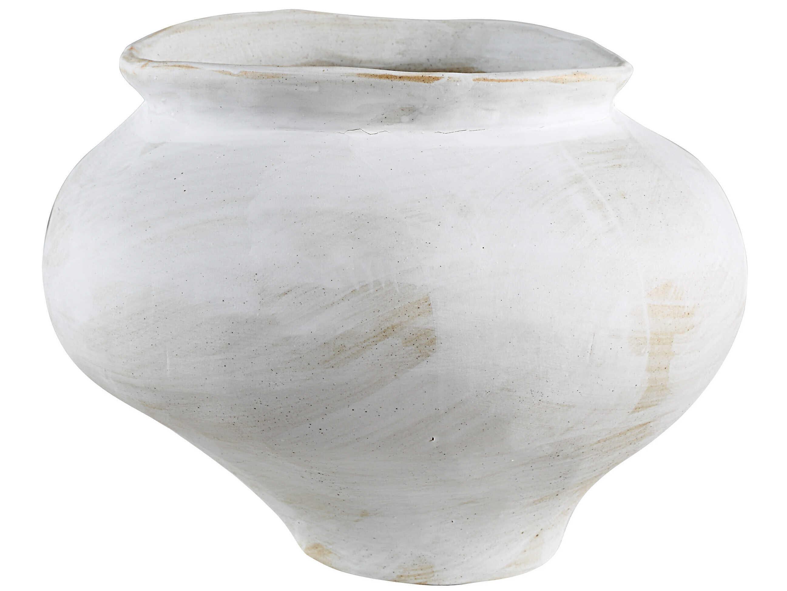 Renwil Ella Antique White Vase