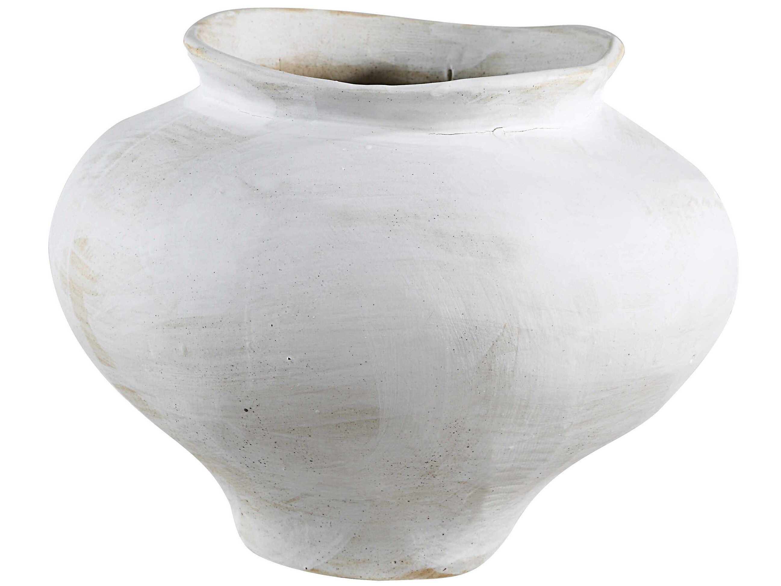 Renwil Ella Antique White Vase