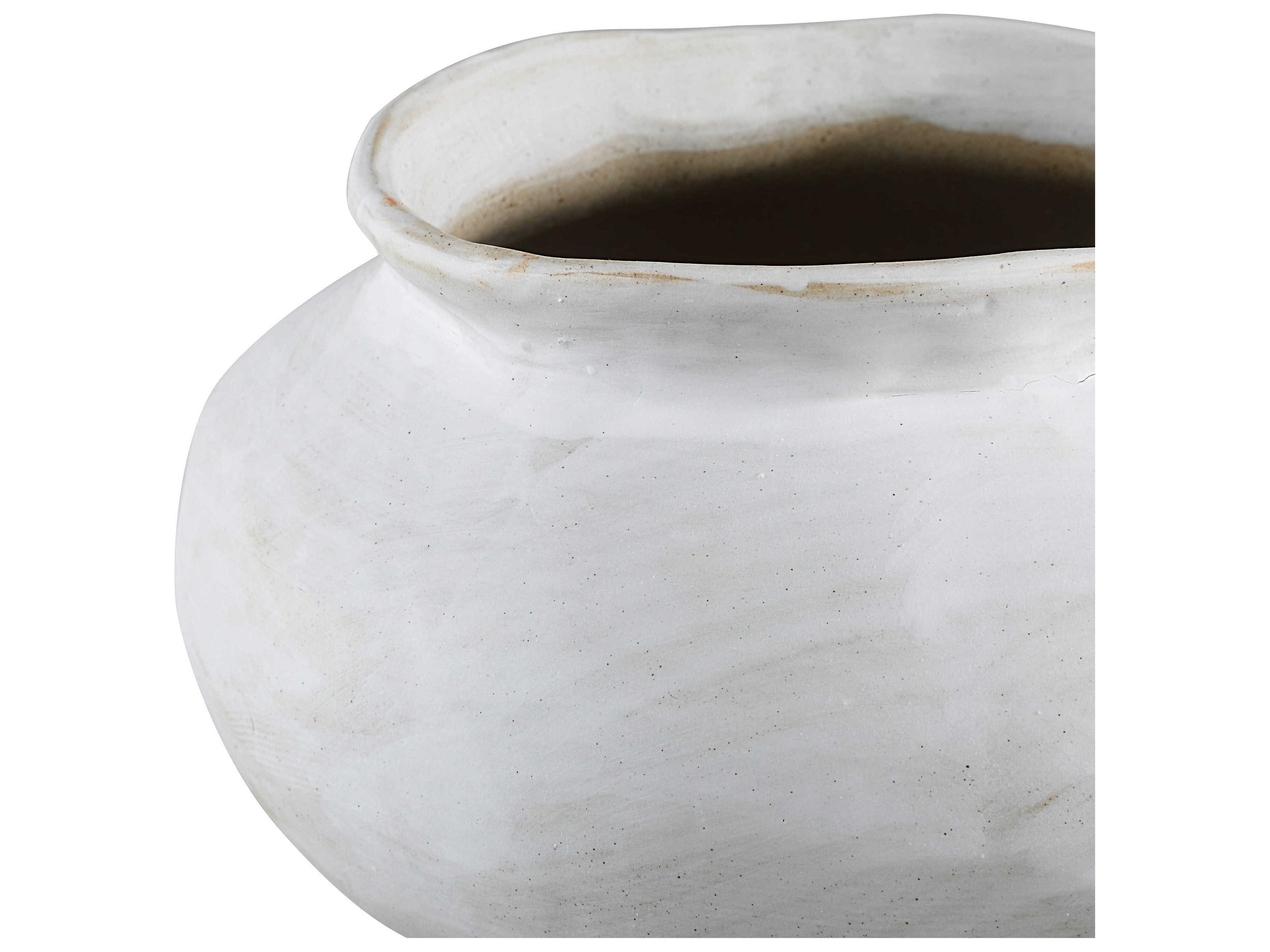 Renwil Ella Antique White Vase