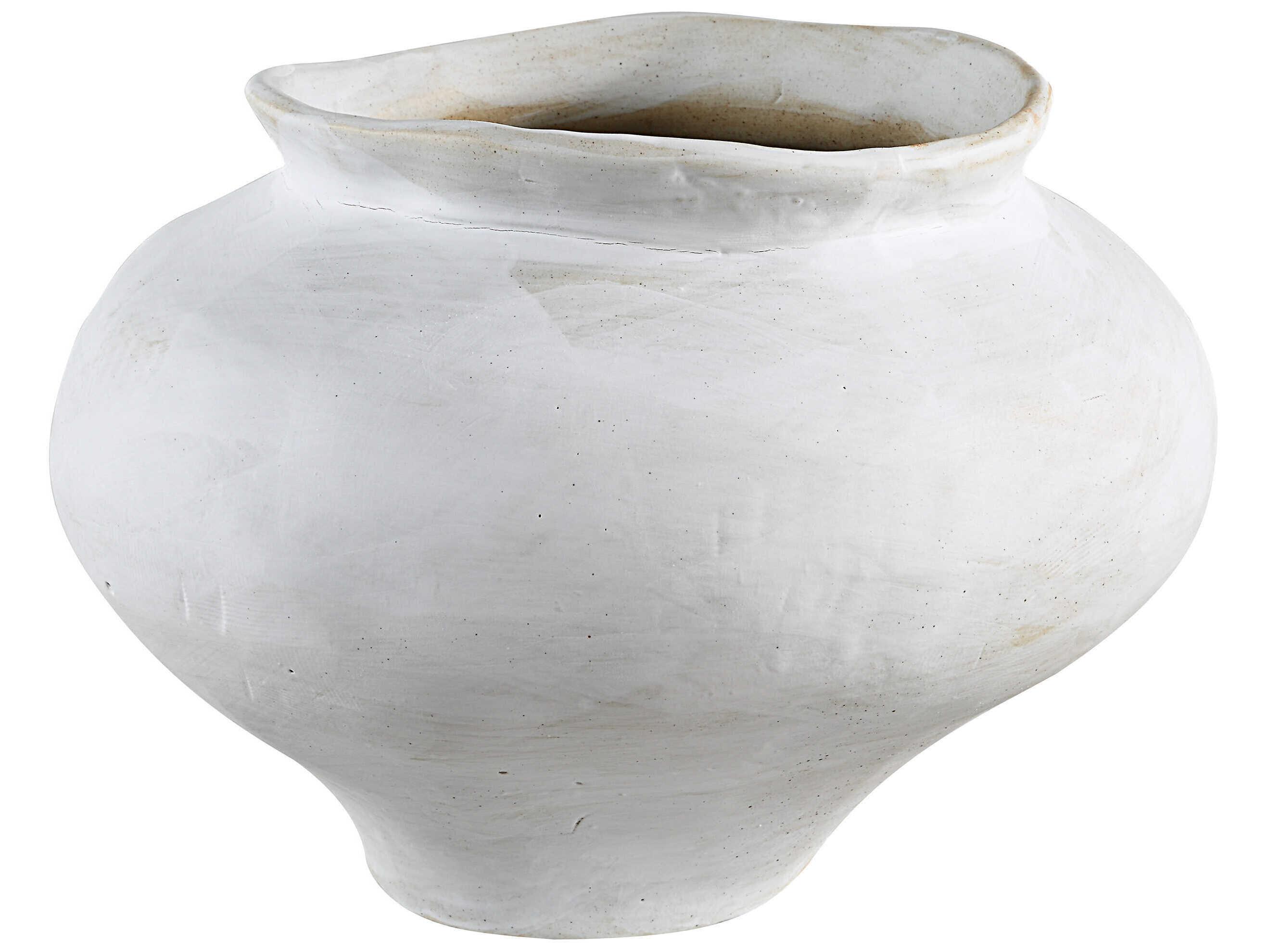 Renwil Ella Antique White Vase