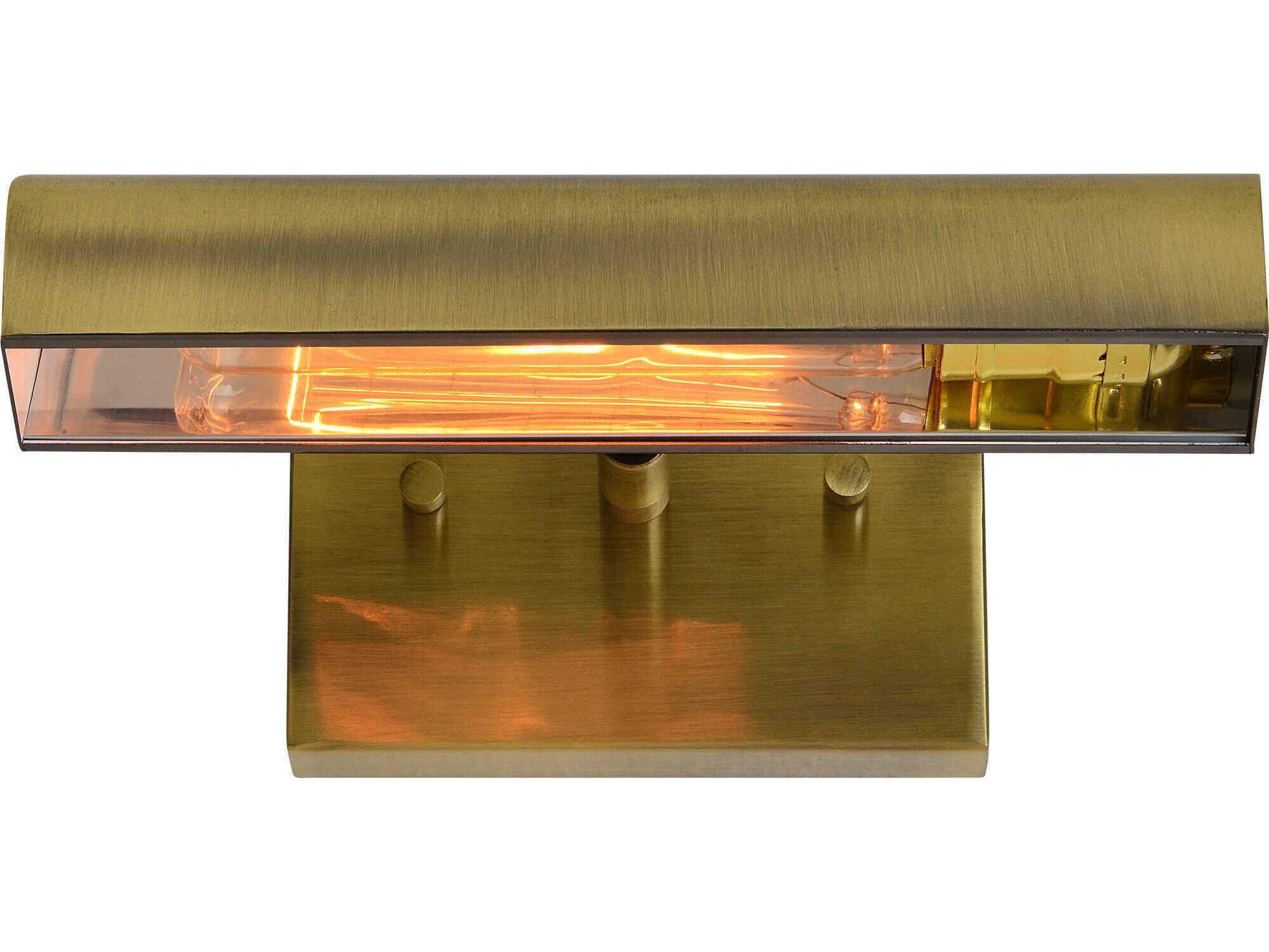 Renwil Yorker 1-Light Antique Brass Picture Light