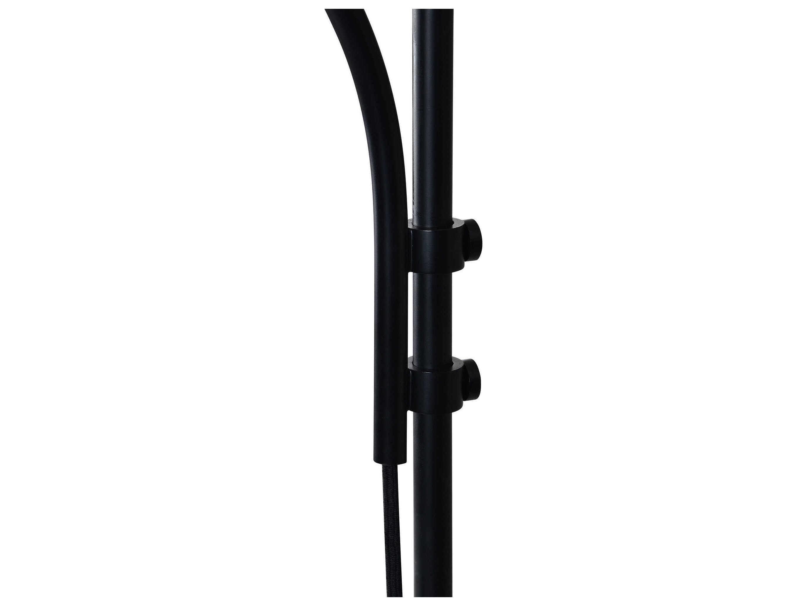 Renwil Draco 1-Light Black Swing Wall Sconce