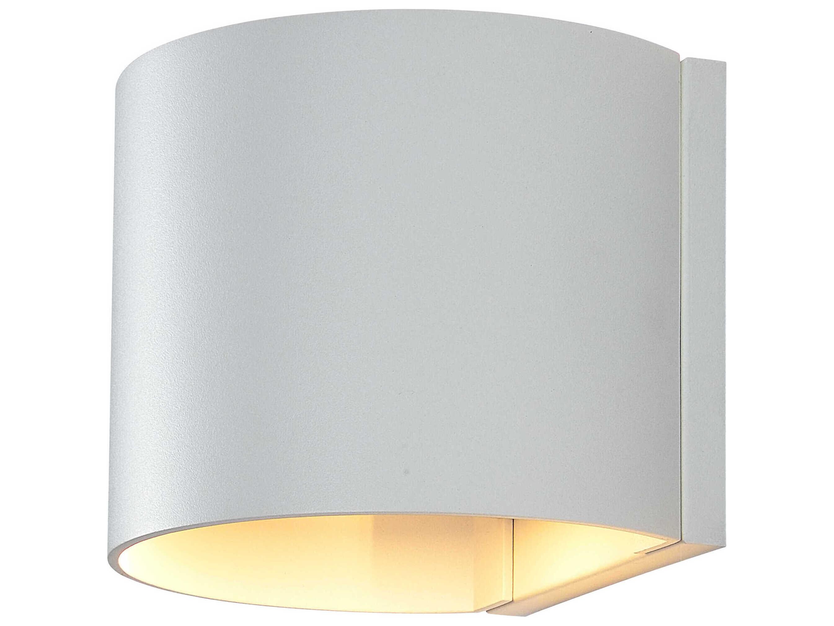Renwil Zak 1-Light Matte White Wall Sconce