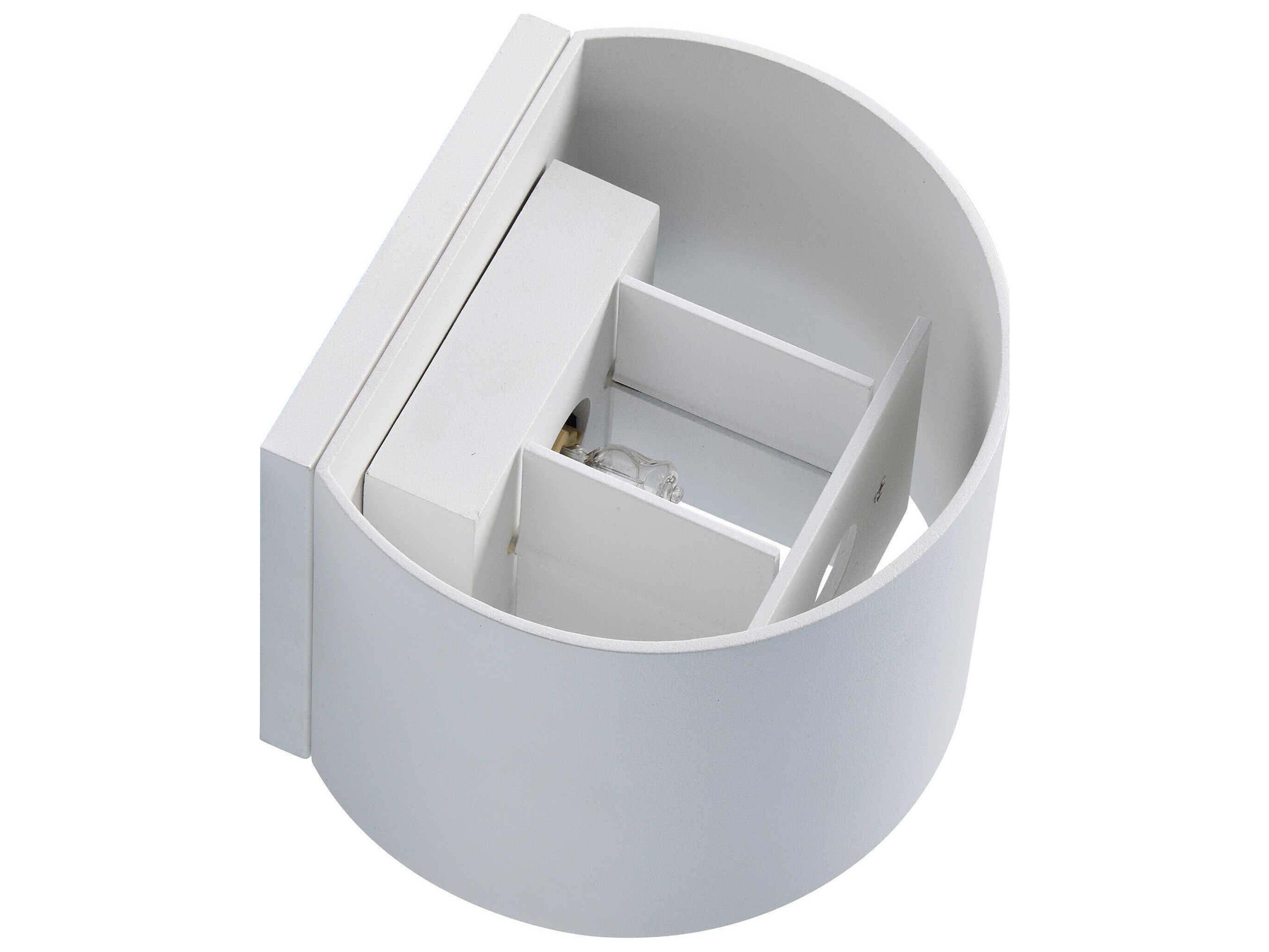 Renwil Zak 1-Light Matte White Wall Sconce