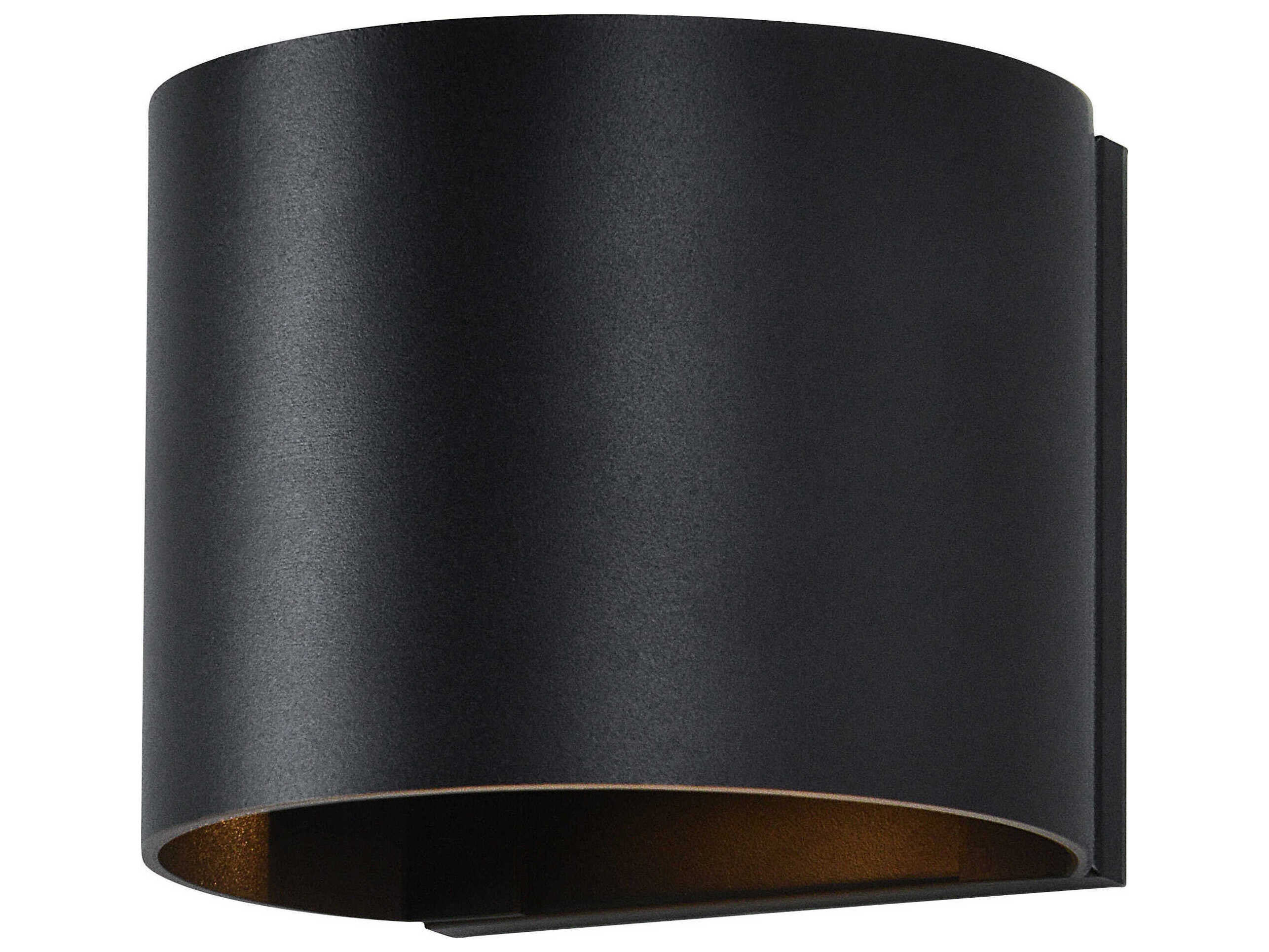 Renwil Lark 1-Light Matte Black Wall Sconce