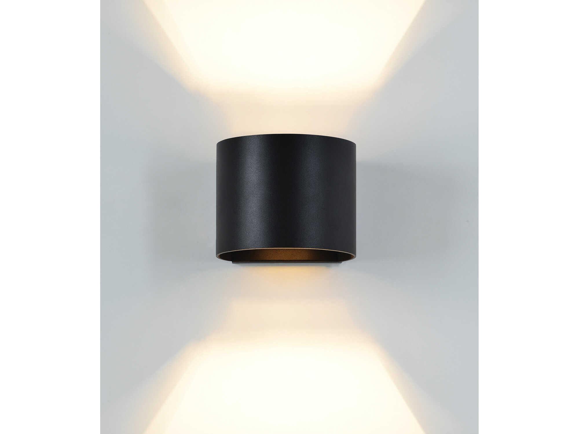 Renwil Lark 1-Light Matte Black Wall Sconce