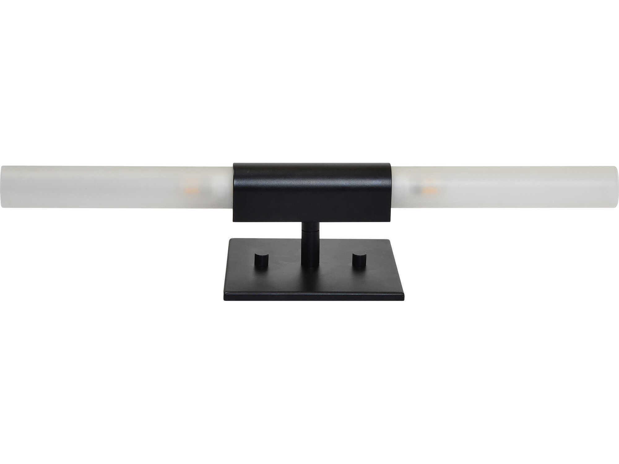 Renwil Lina 2-Light Matte Black Wall Sconce
