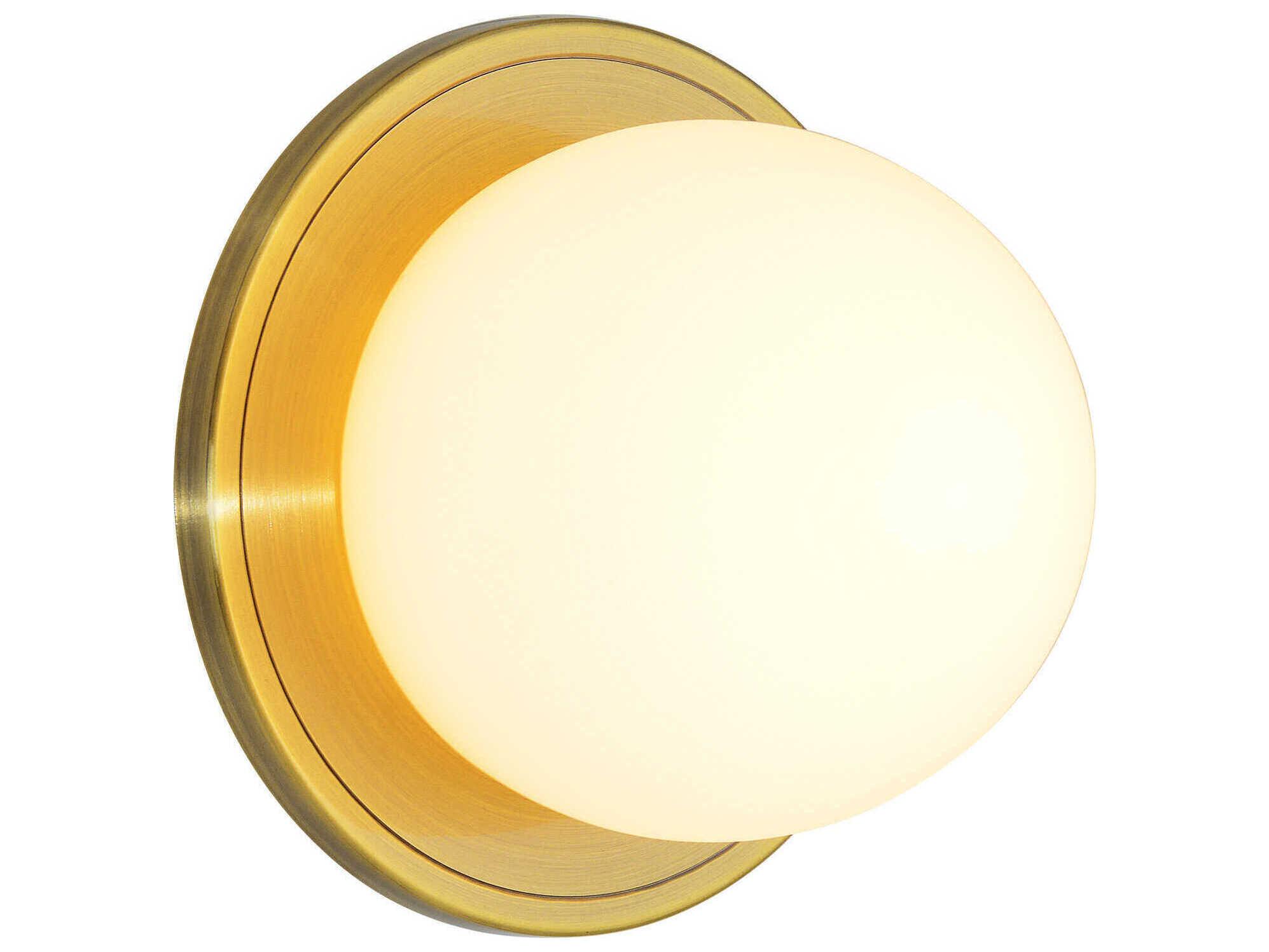 Renwil Hugos 1-Light Antique Brass Wall Sconce