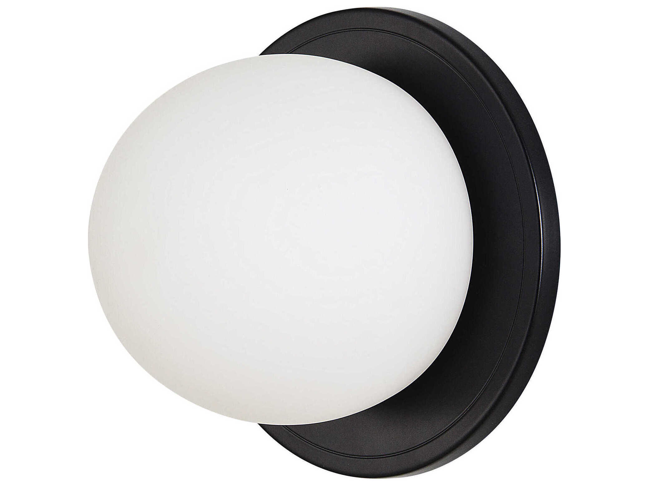 Renwil Sybils 1-Light Matte Black Wall Sconce