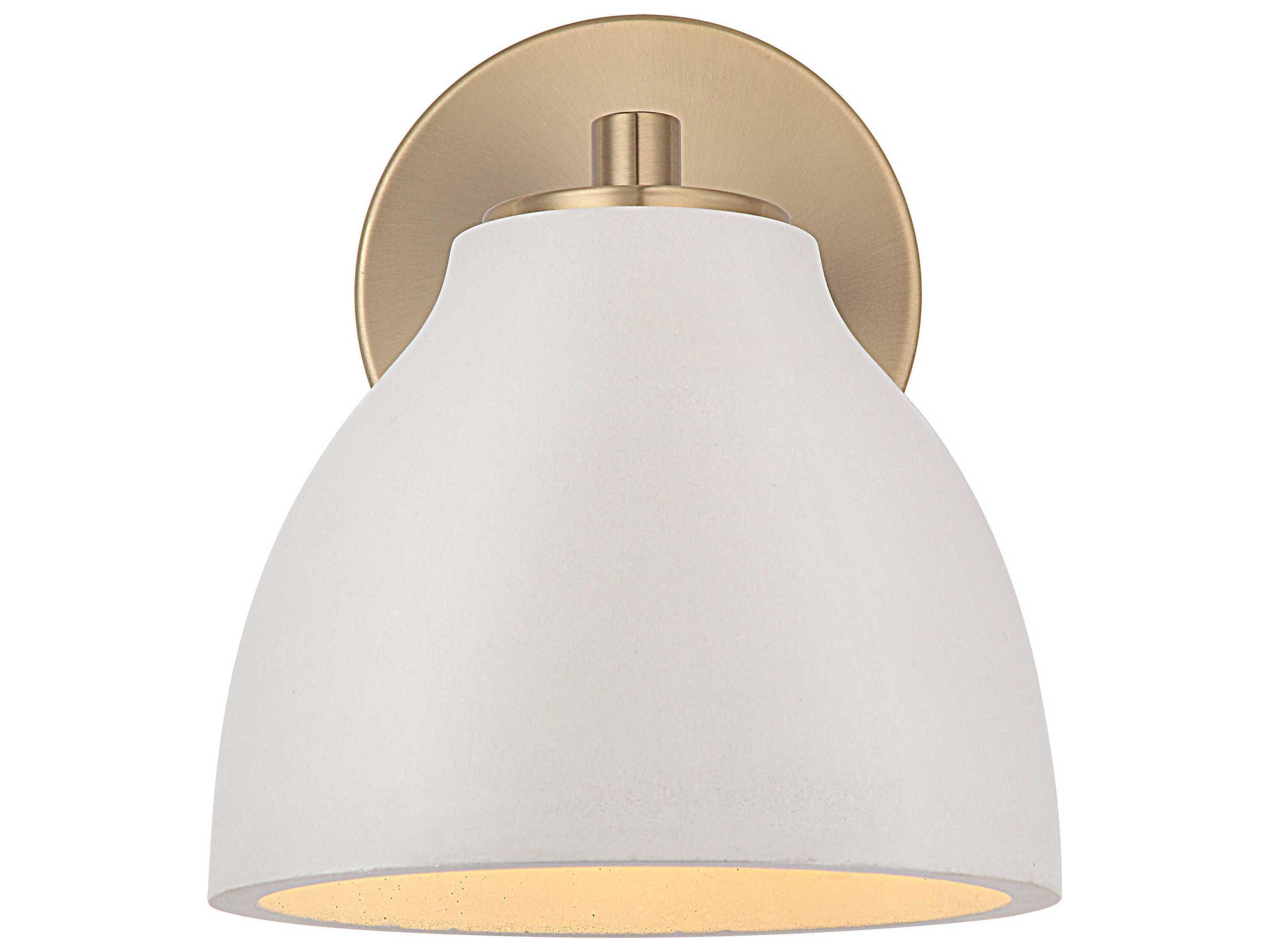 Renwil Mazia 1-Light Burnished Brass Wall Sconce