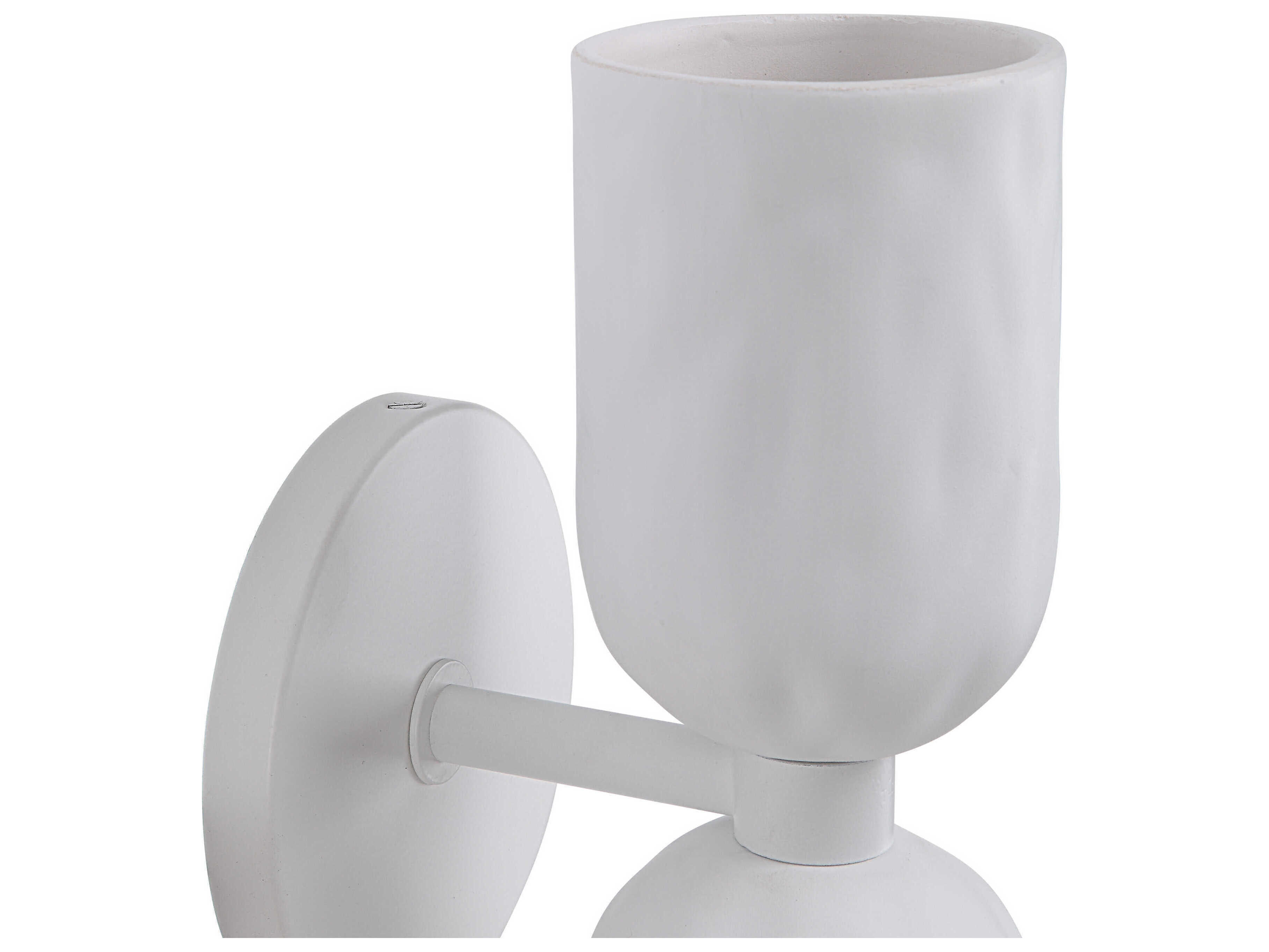 Renwil Akira 2-Light Off White Wall Sconce