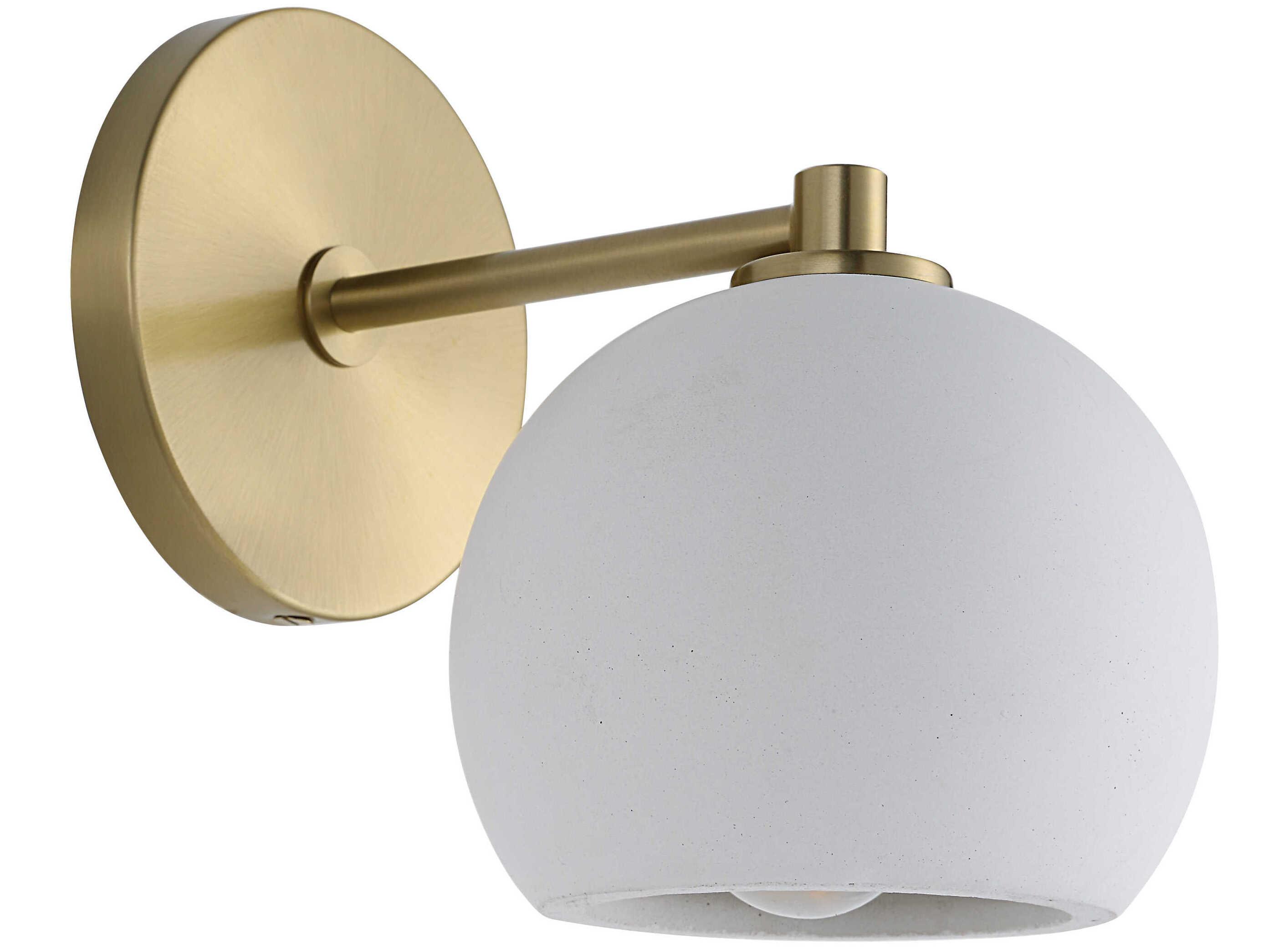 Renwil Cela 1-Light Burnished Brass Wall Sconce