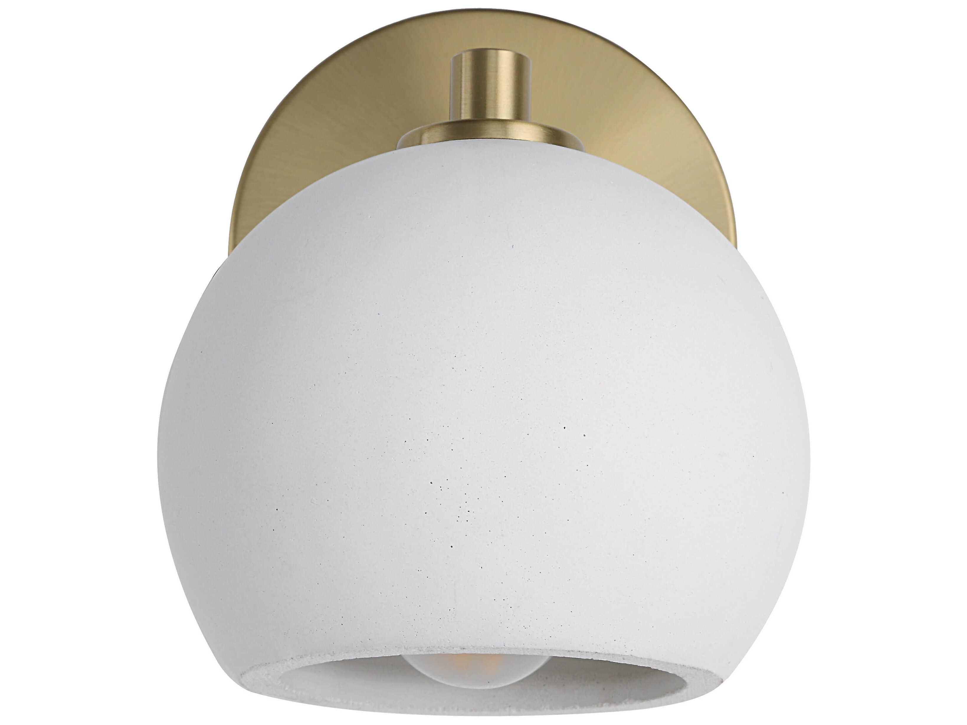 Renwil Cela 1-Light Burnished Brass Wall Sconce