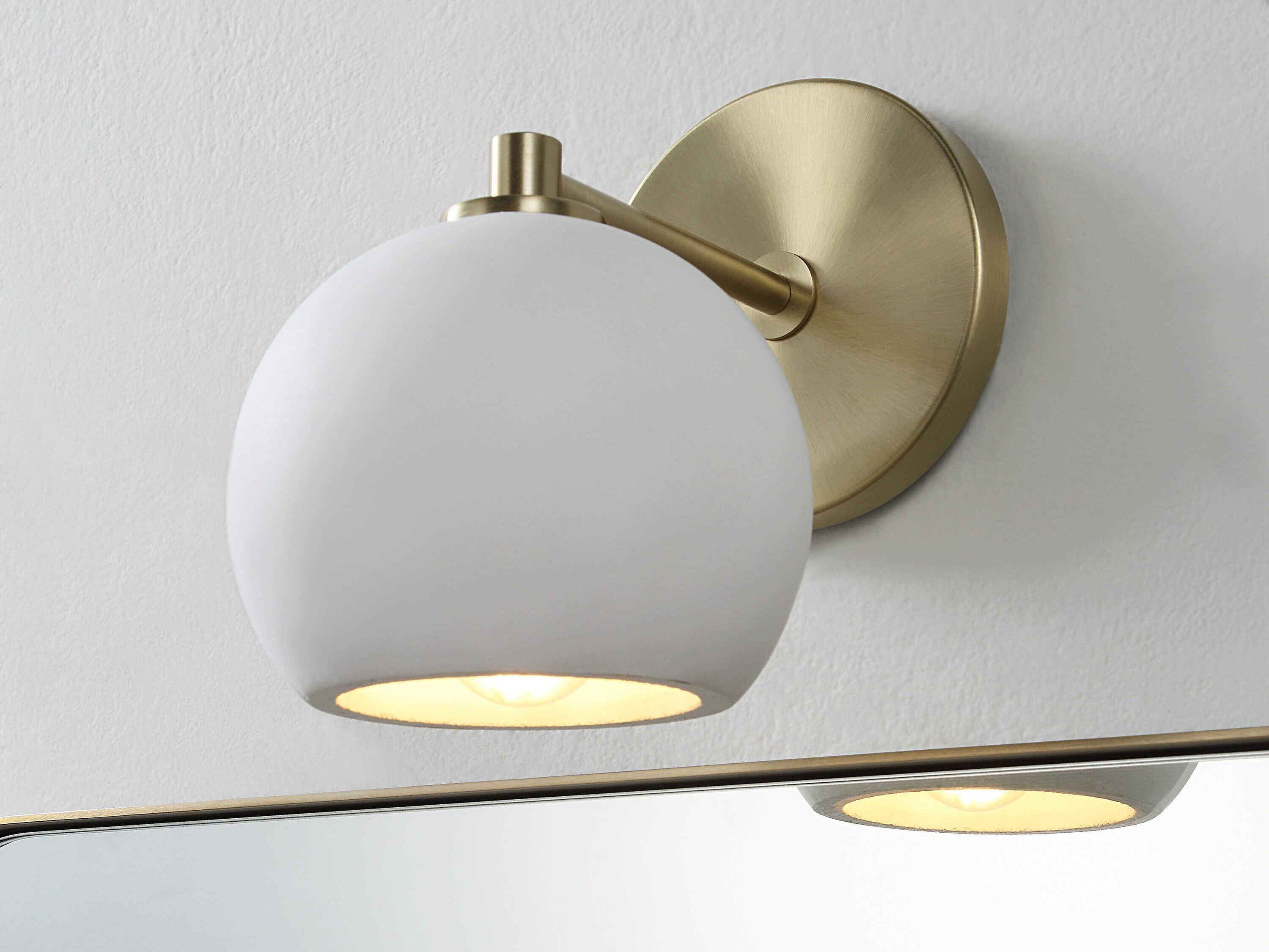 Renwil Cela 1-Light Burnished Brass Wall Sconce