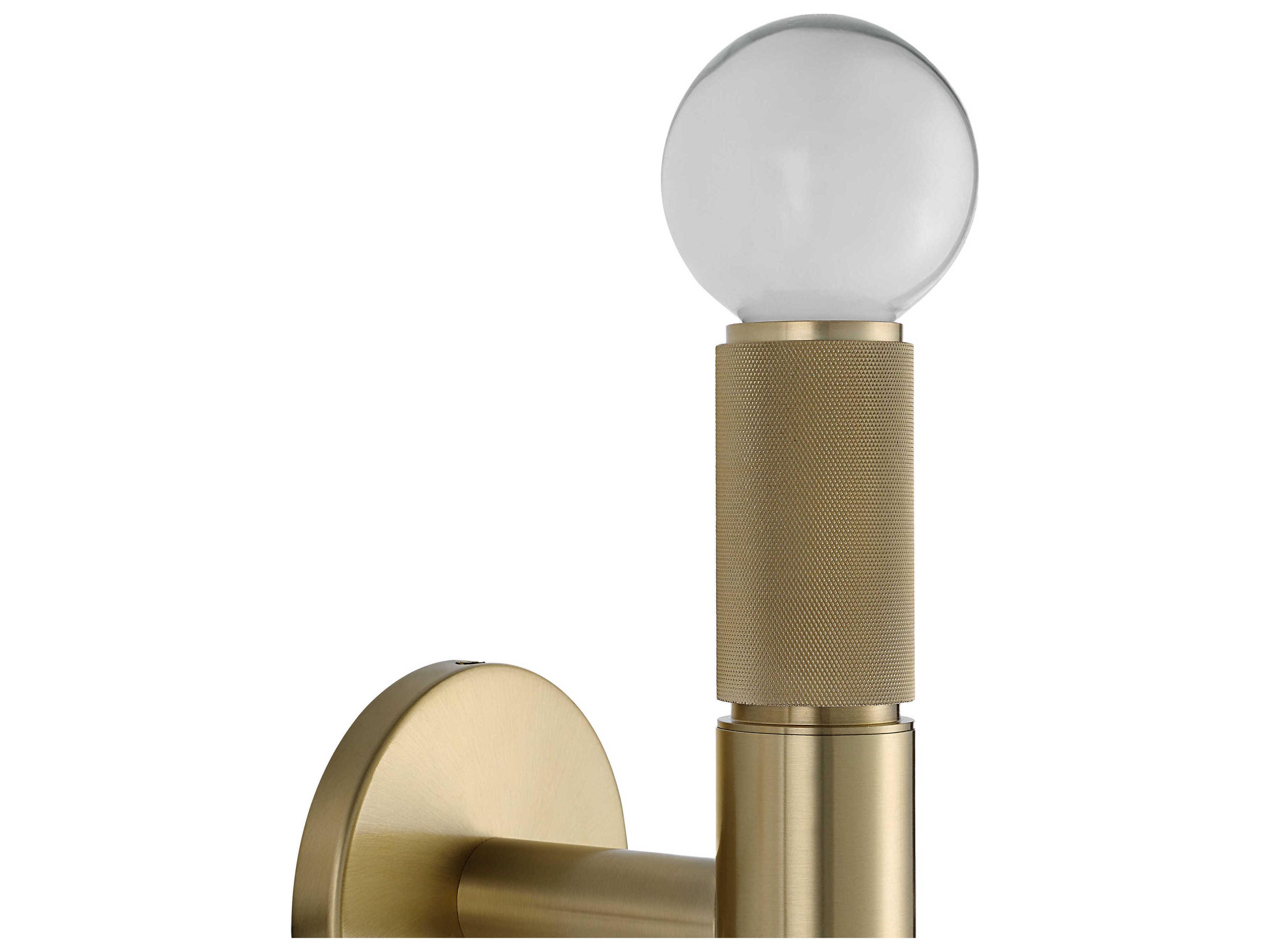 Renwil Tovi 2-Light Burnished Brass Wall Sconce