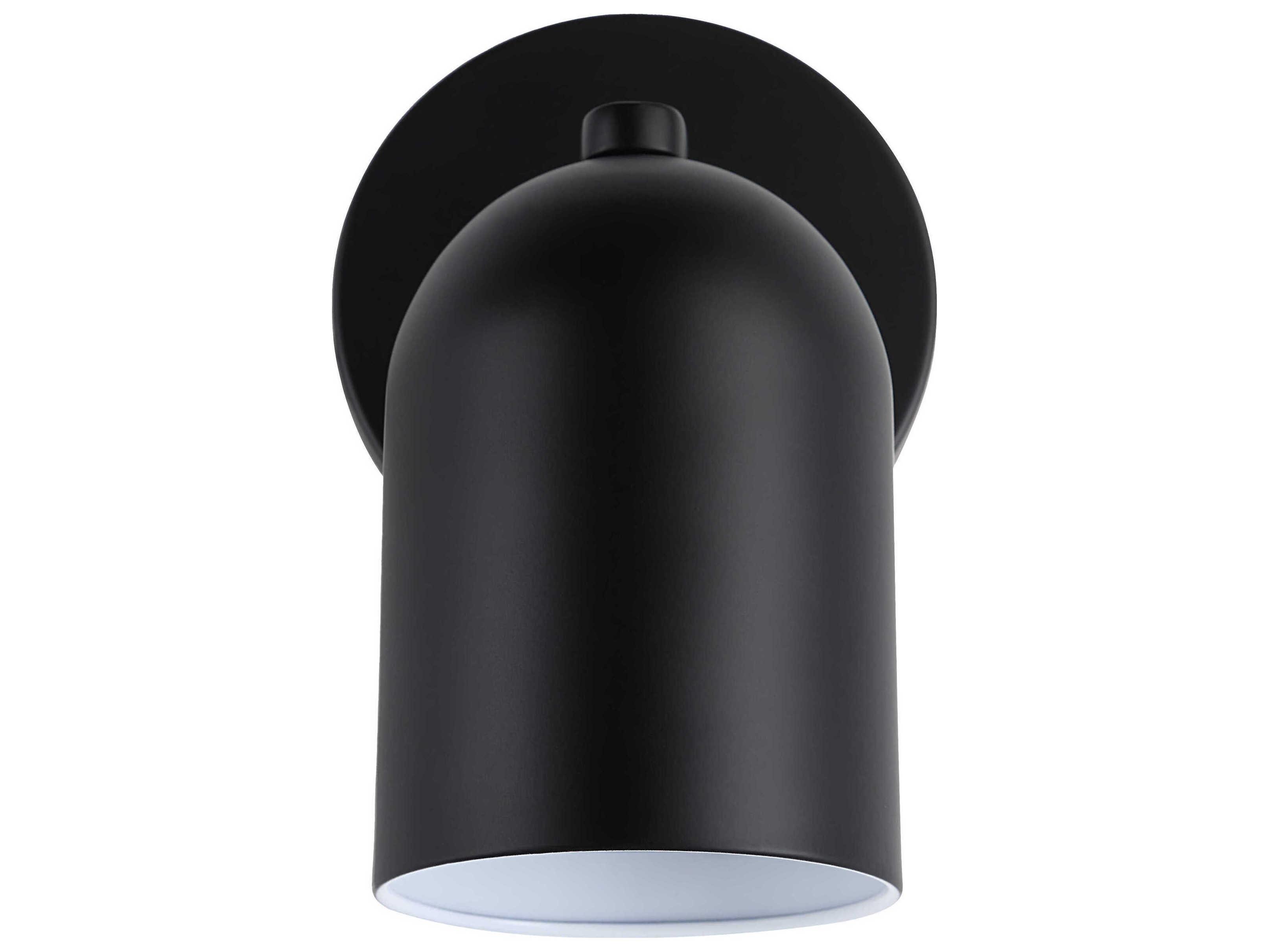 Renwil Valonia 1-Light Matte Black Wall Sconce