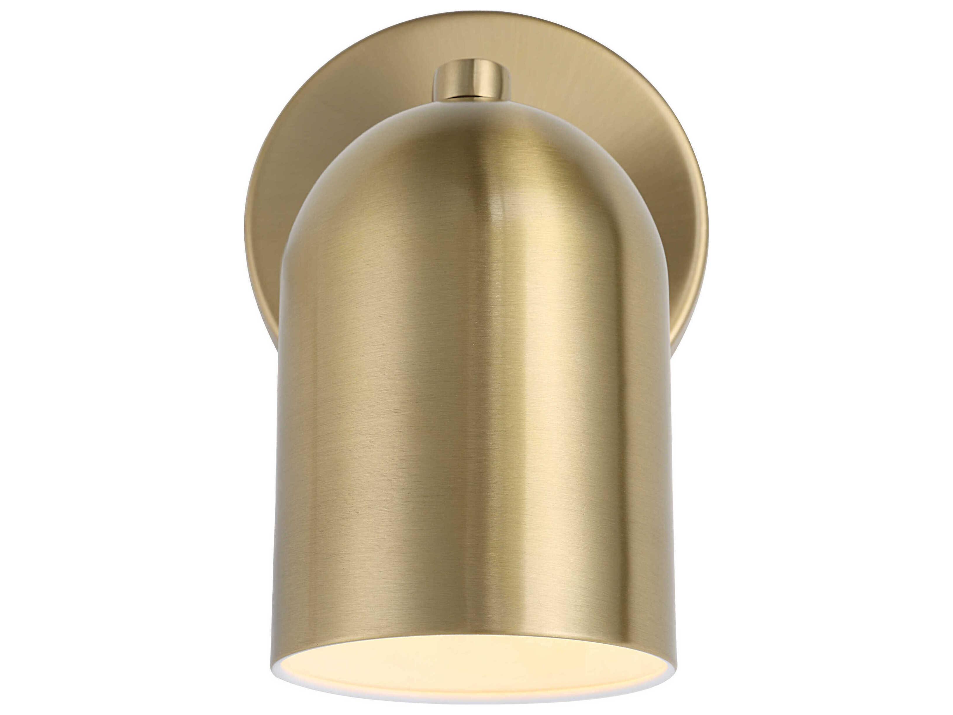 Renwil Vorona 1-Light Burnished Brass Wall Sconce