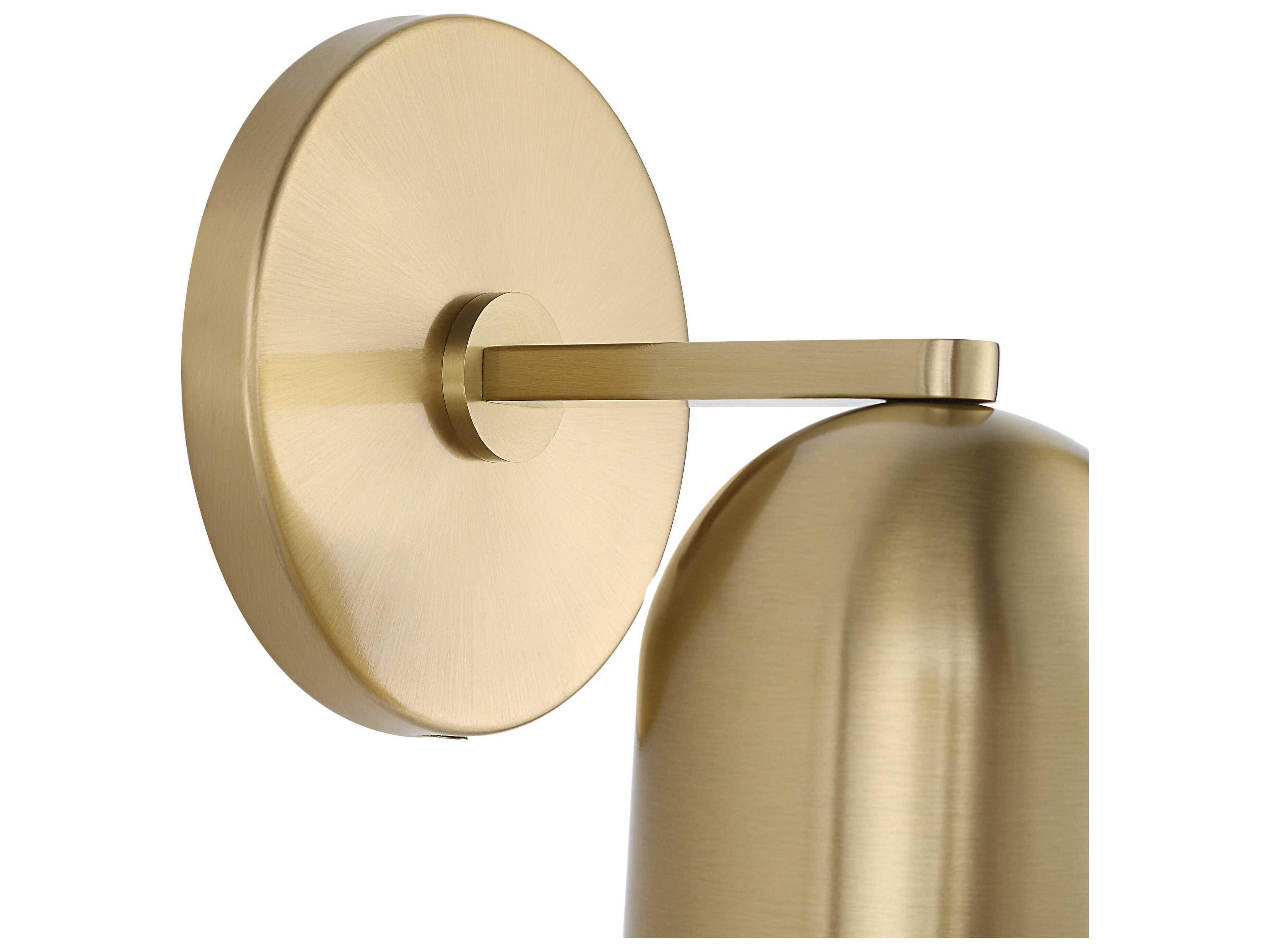 Renwil Vorona 1-Light Burnished Brass Wall Sconce