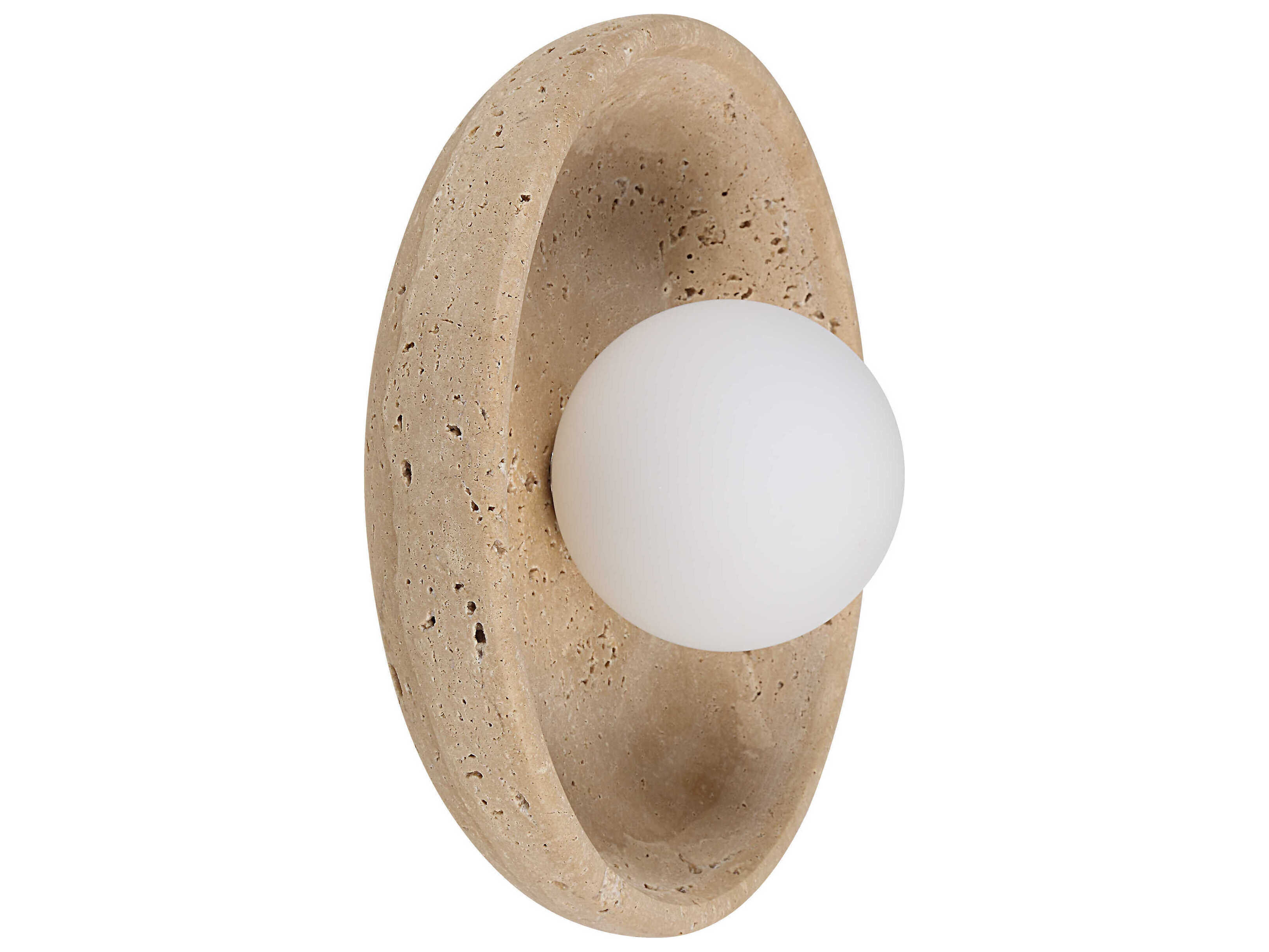 Renwil Myrtos 1-Light Natural Brown Wall Sconce