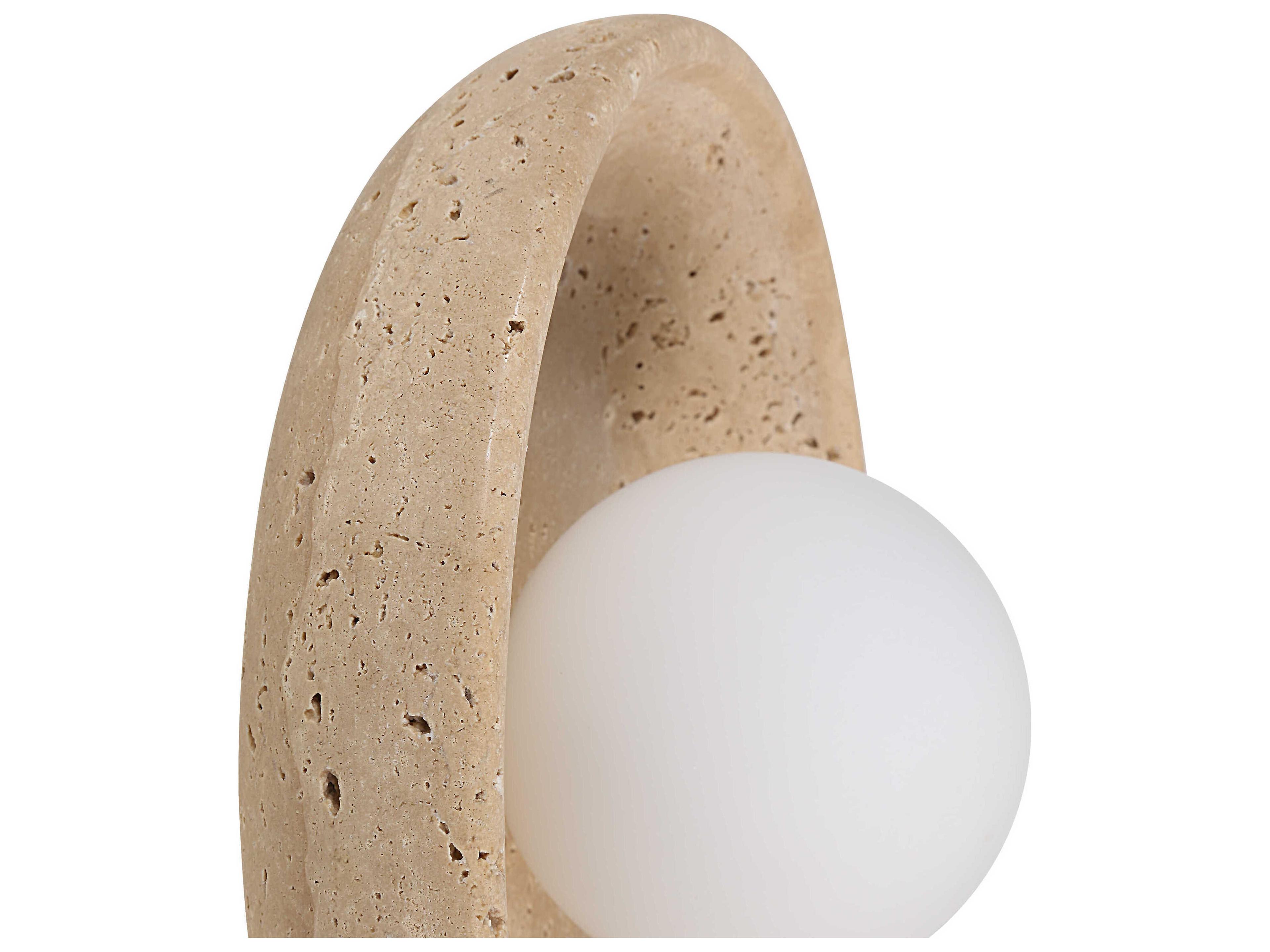 Renwil Myrtos 1-Light Natural Brown Wall Sconce