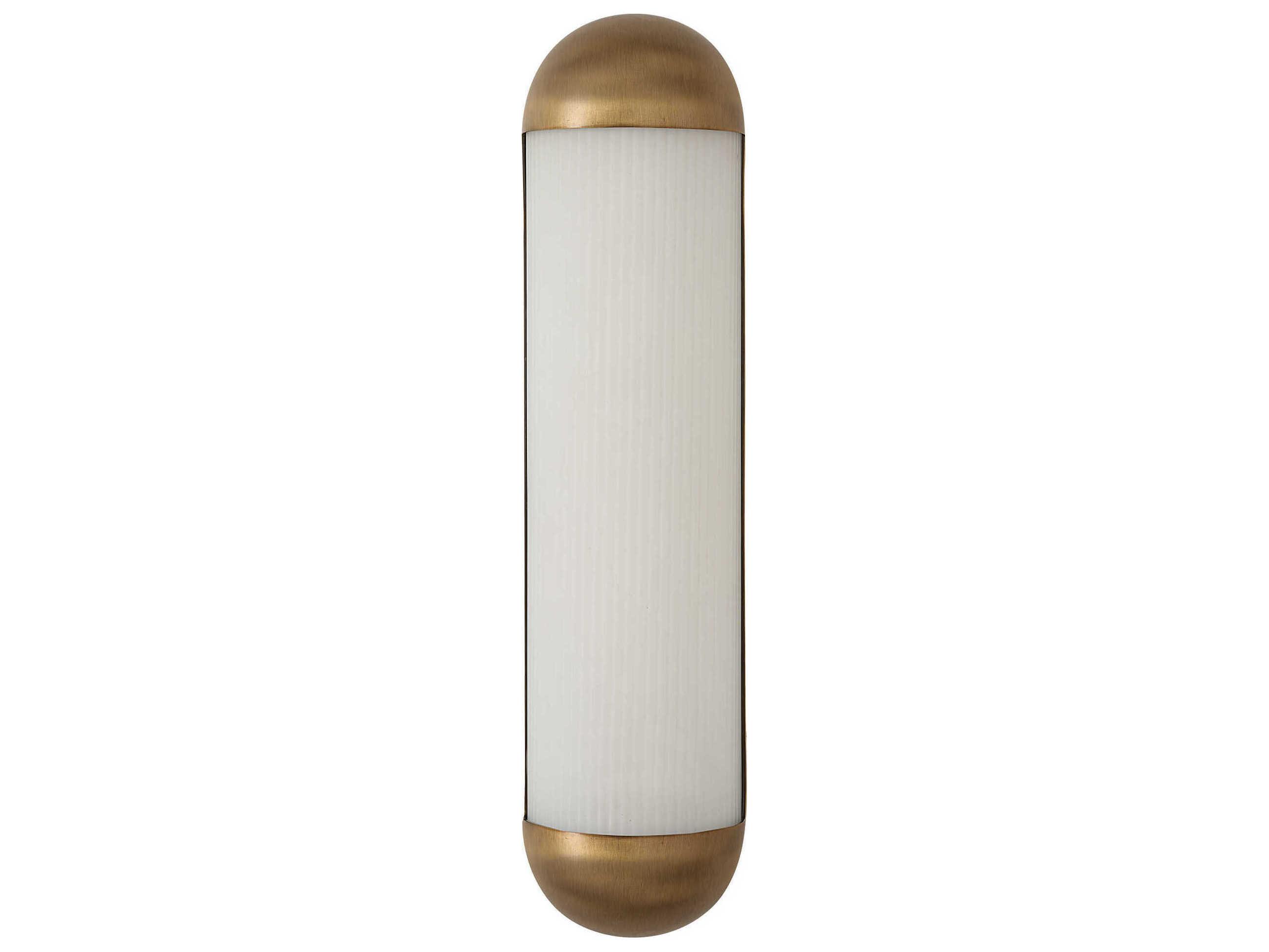 Renwil Amici 2-Light Antique Brass Wall Sconce