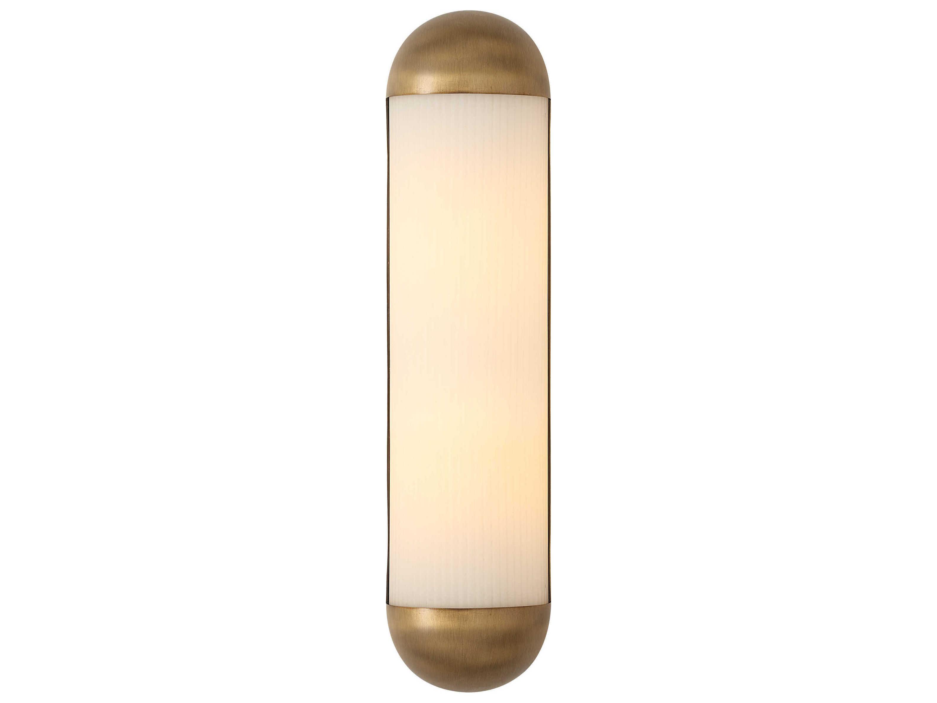 Renwil Amici 2-Light Antique Brass Wall Sconce