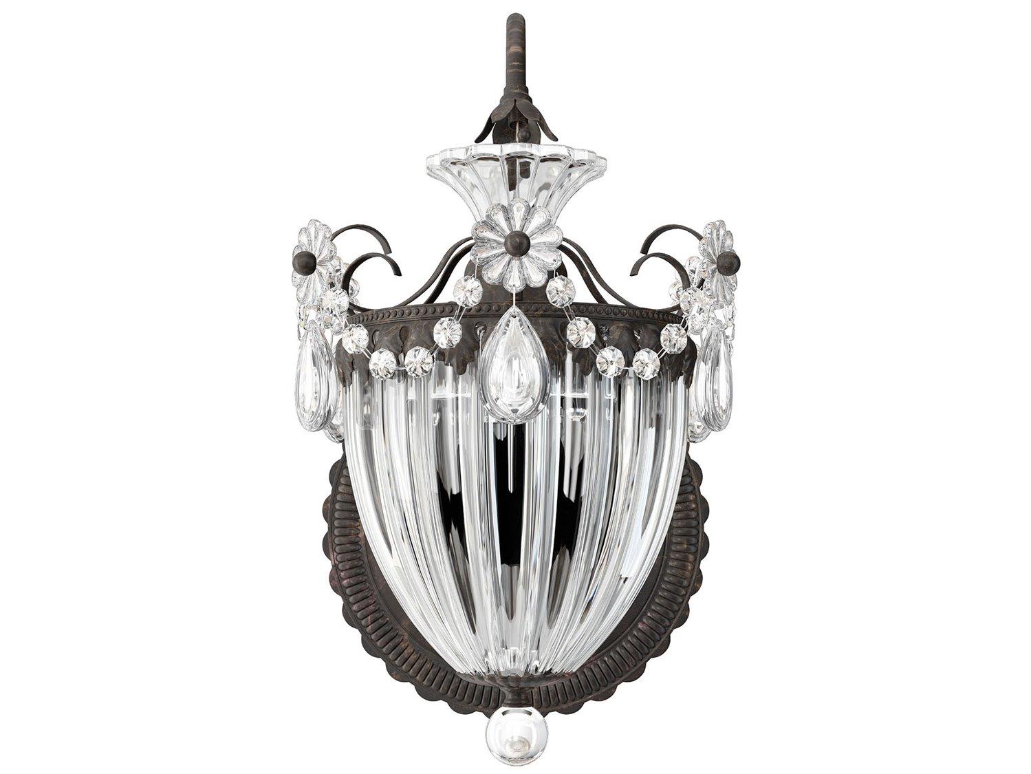 Schonbek Bagatelle 1-Light Gold Crystal Wall Sconce