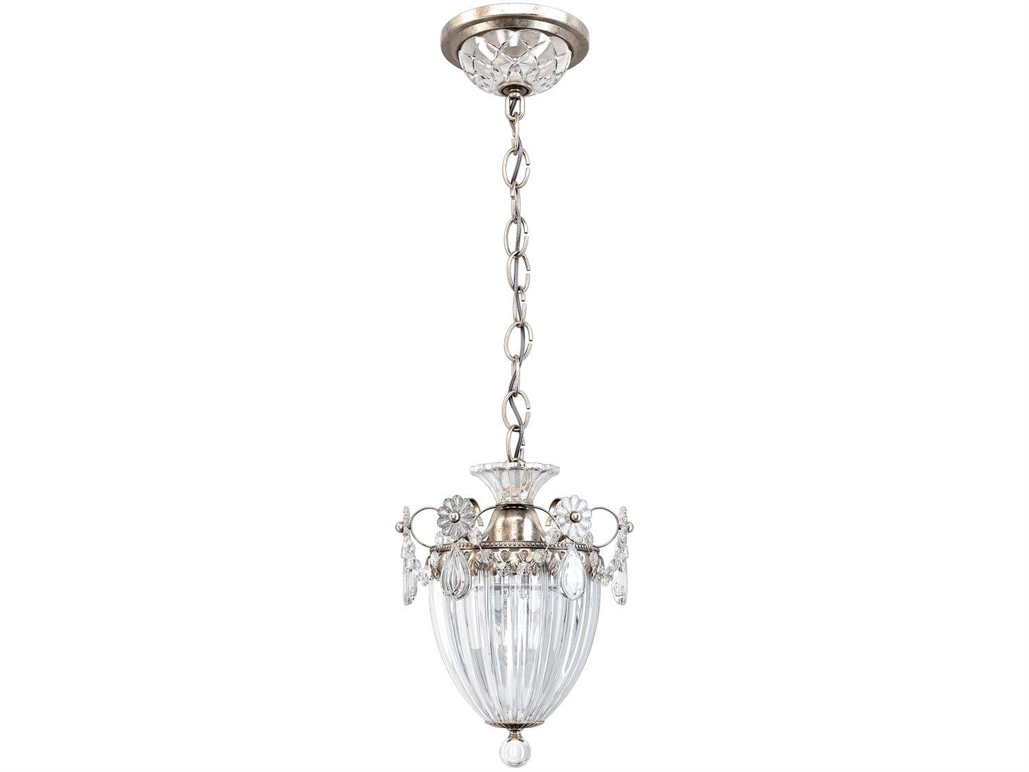Schonbek Bagatelle 1-Light Bronze Crystal Mini Pendant