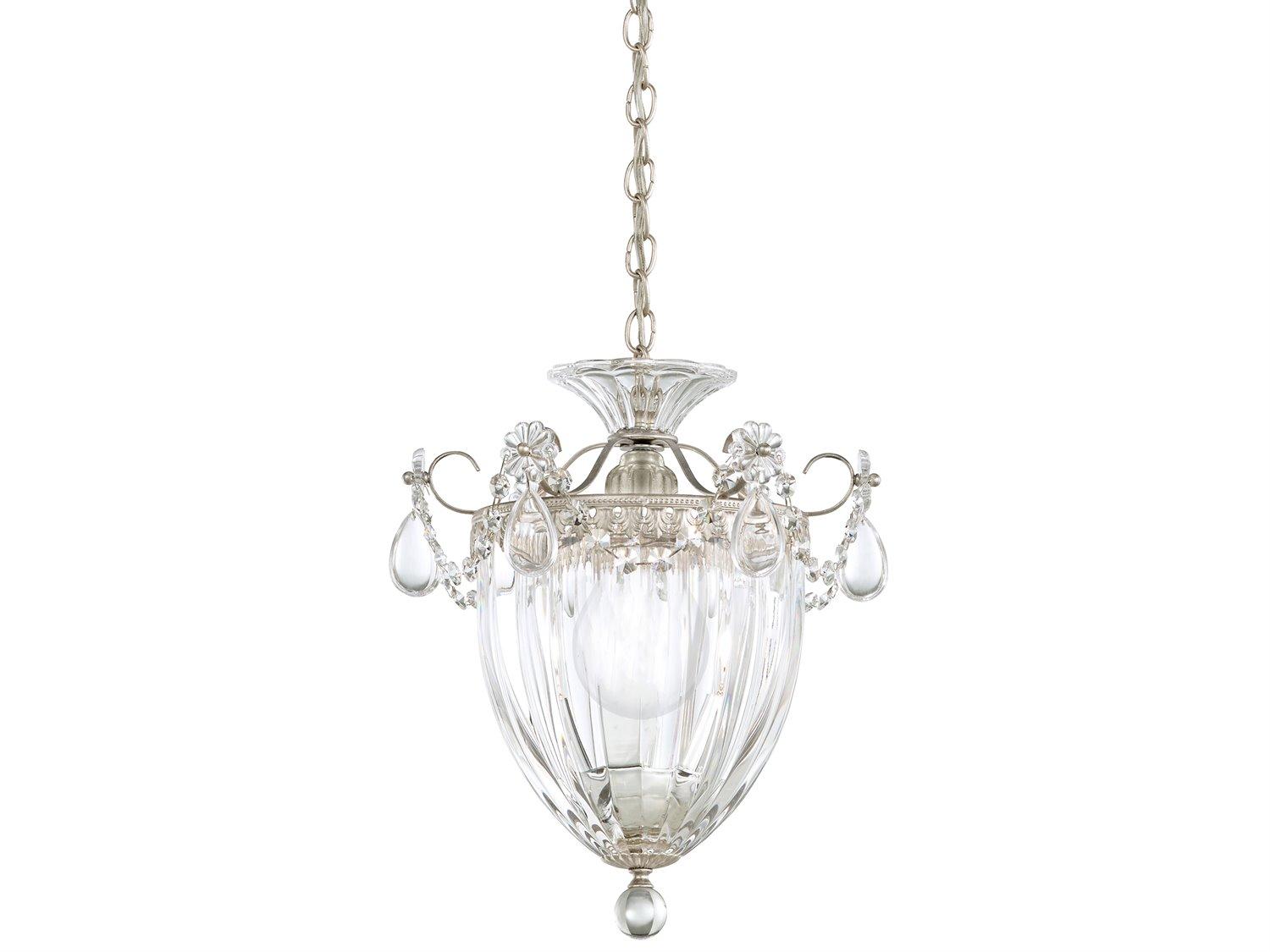 Schonbek Bagatelle 1-Light Bronze Crystal Mini Pendant