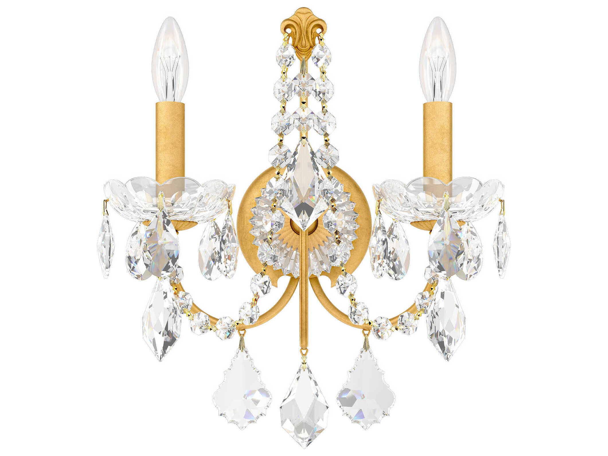 Schonbek Century 2-Light Wall Sconce