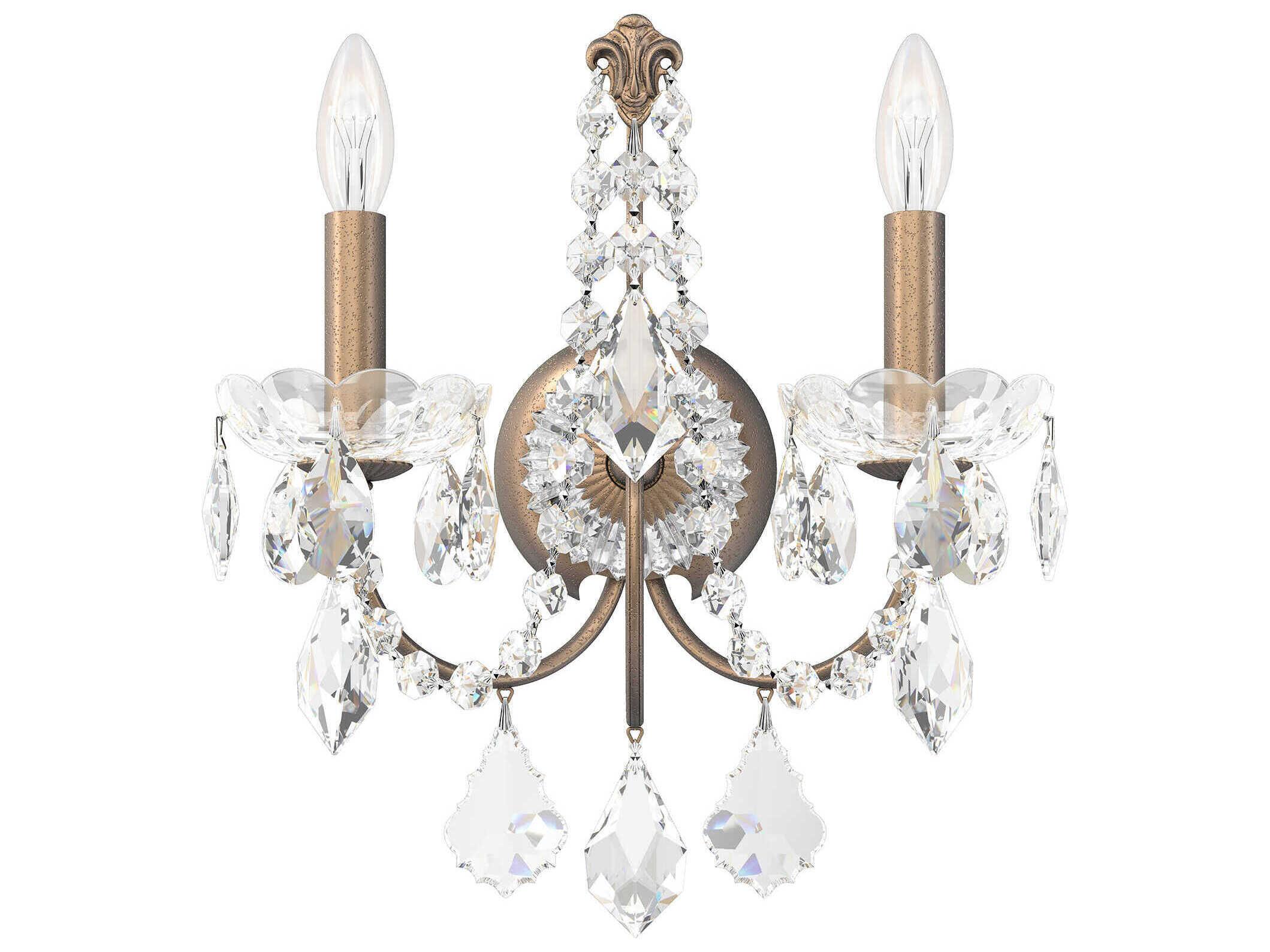 Schonbek Century 2-Light Wall Sconce