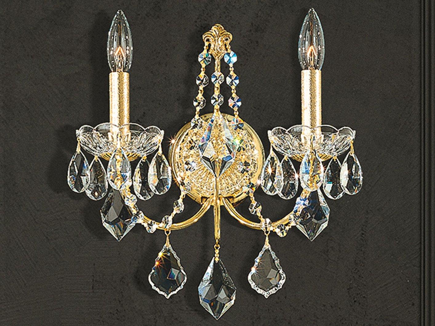 Schonbek Century 2-Light Wall Sconce