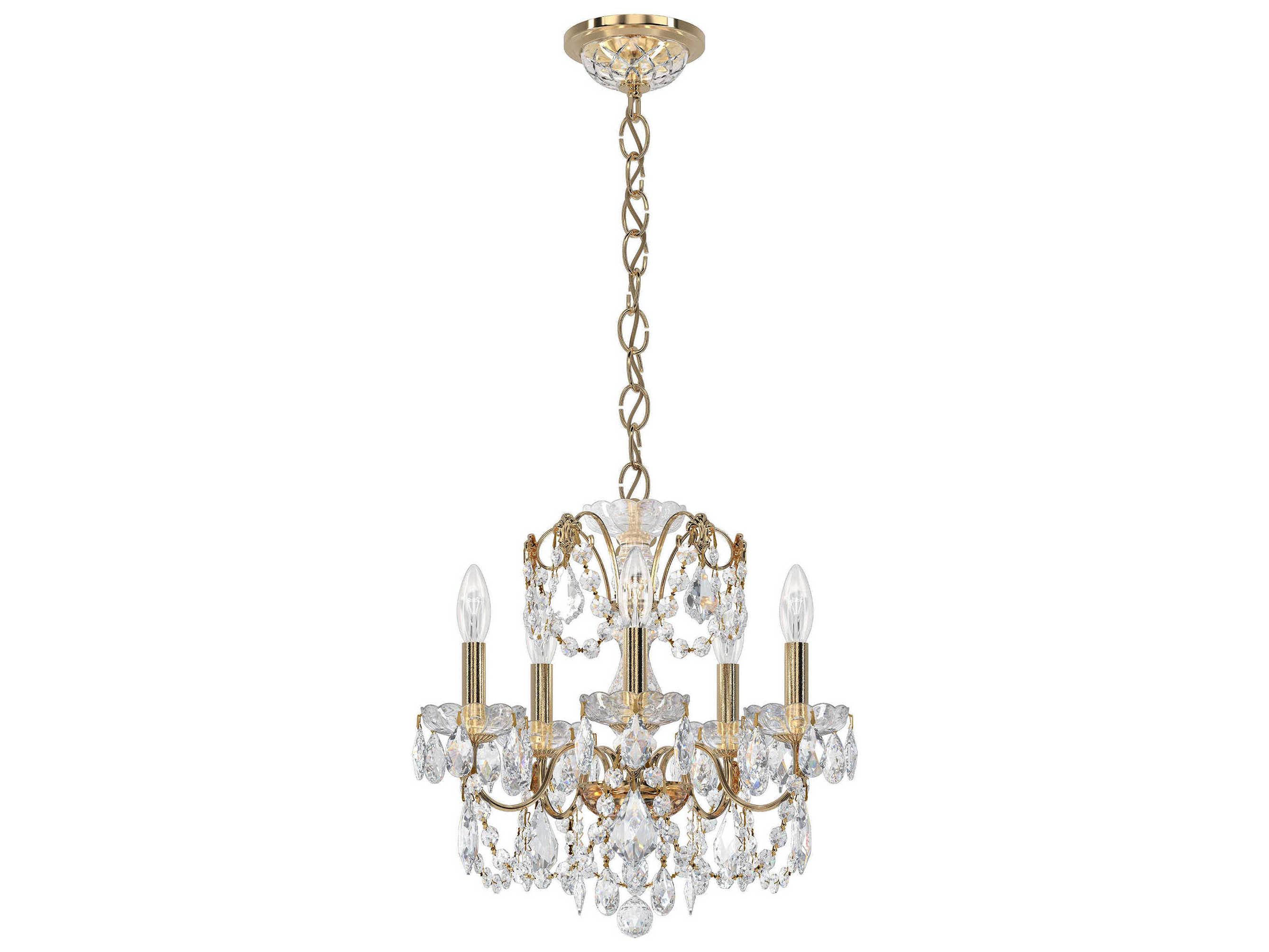 Schonbek Century 5-Light Candelabra Chandelier