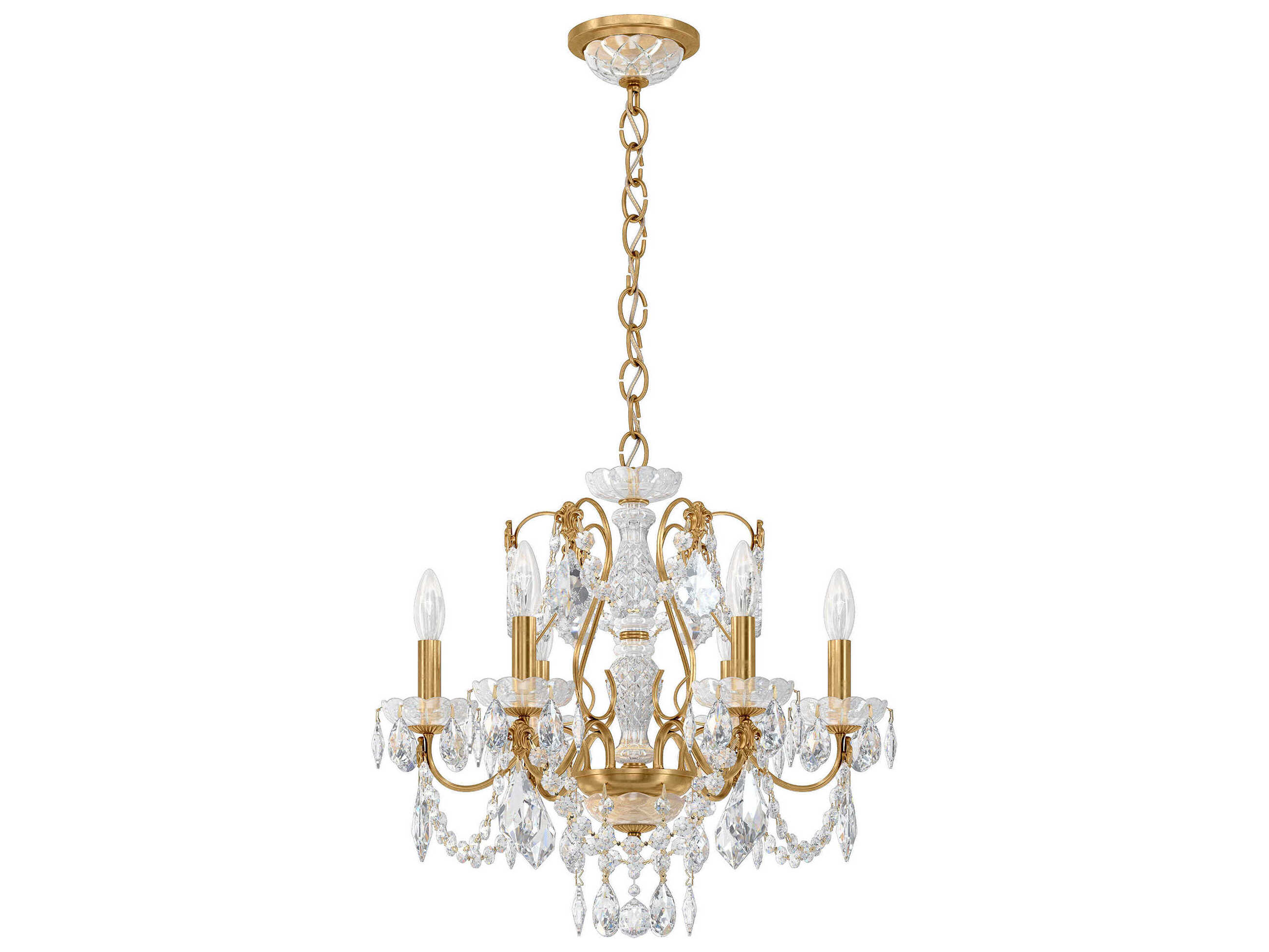 Schonbek Century 6-Light Candelabra Chandelier