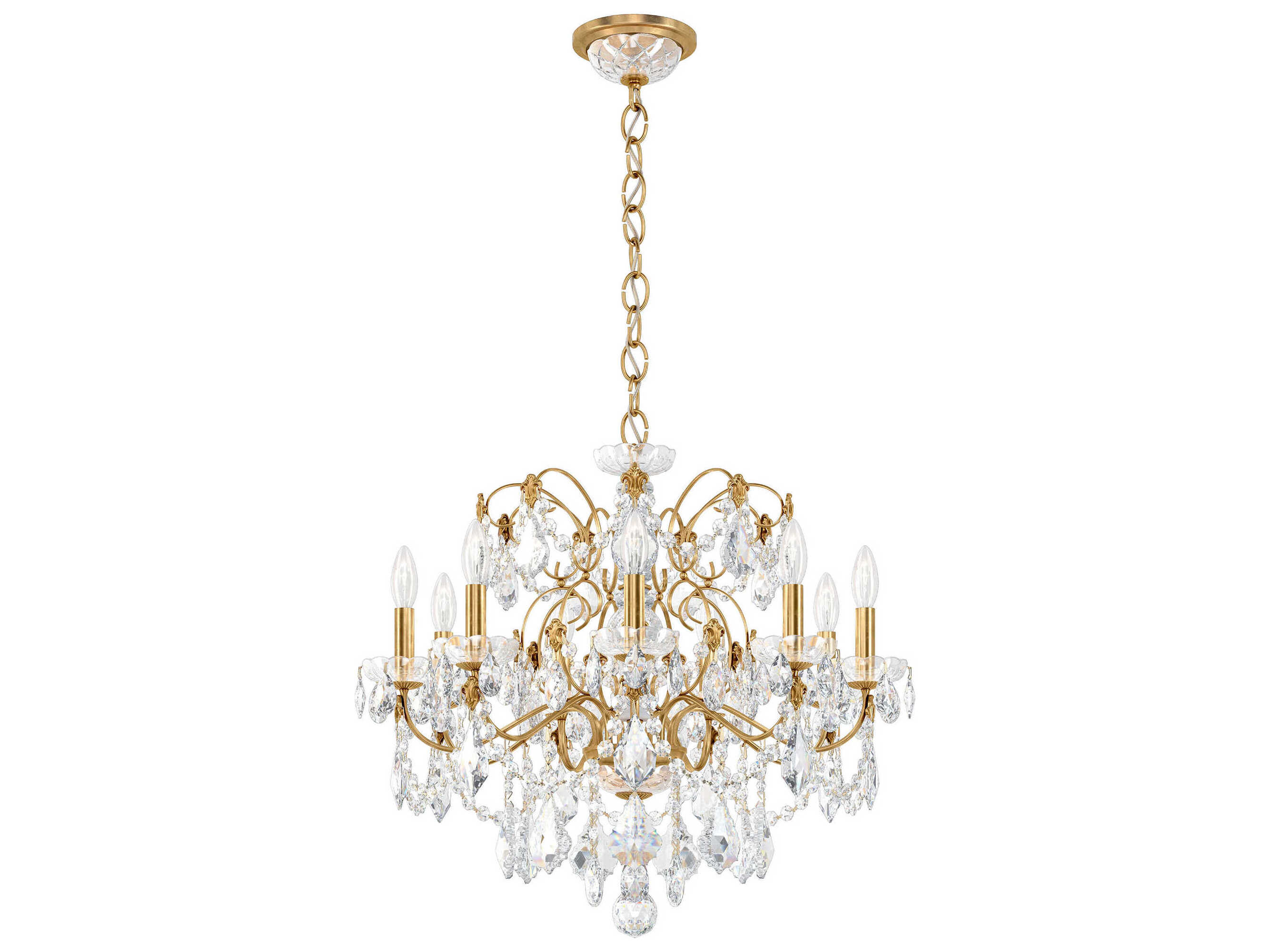 Schonbek Century 9-Light Candelabra Chandelier