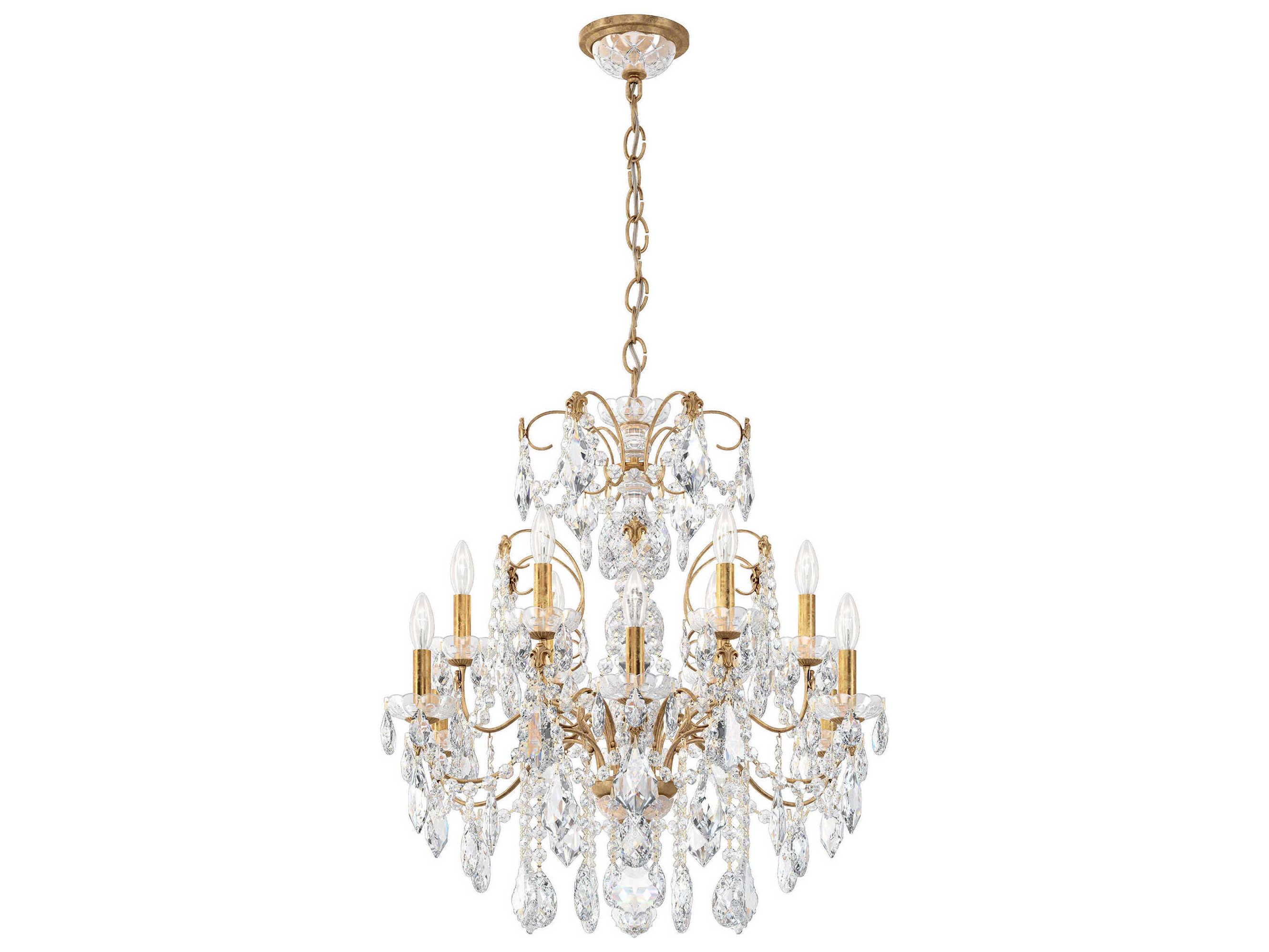 Schonbek Century 12-Light Candelabra Chandelier
