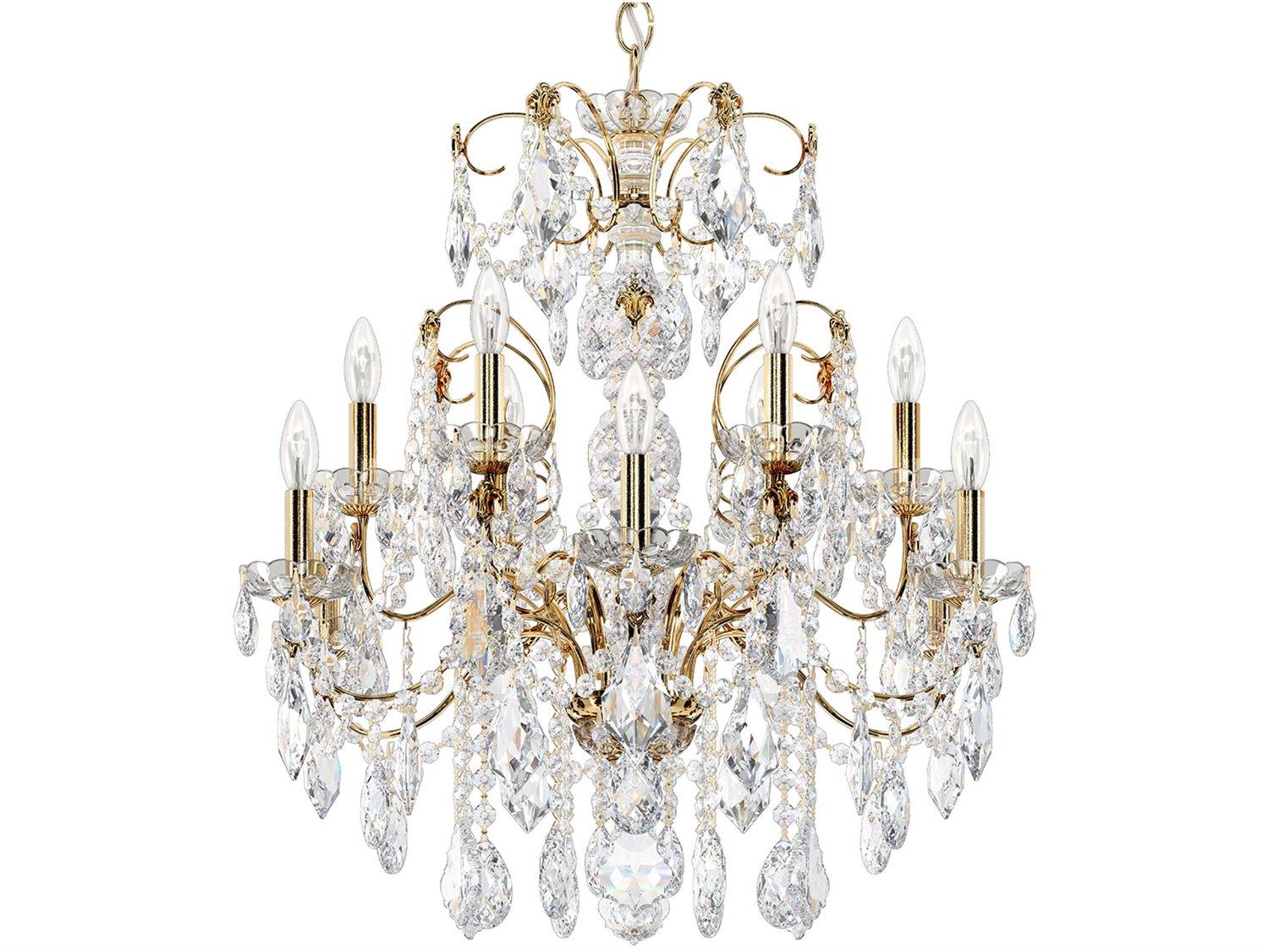 Schonbek Century 12-Light Candelabra Chandelier
